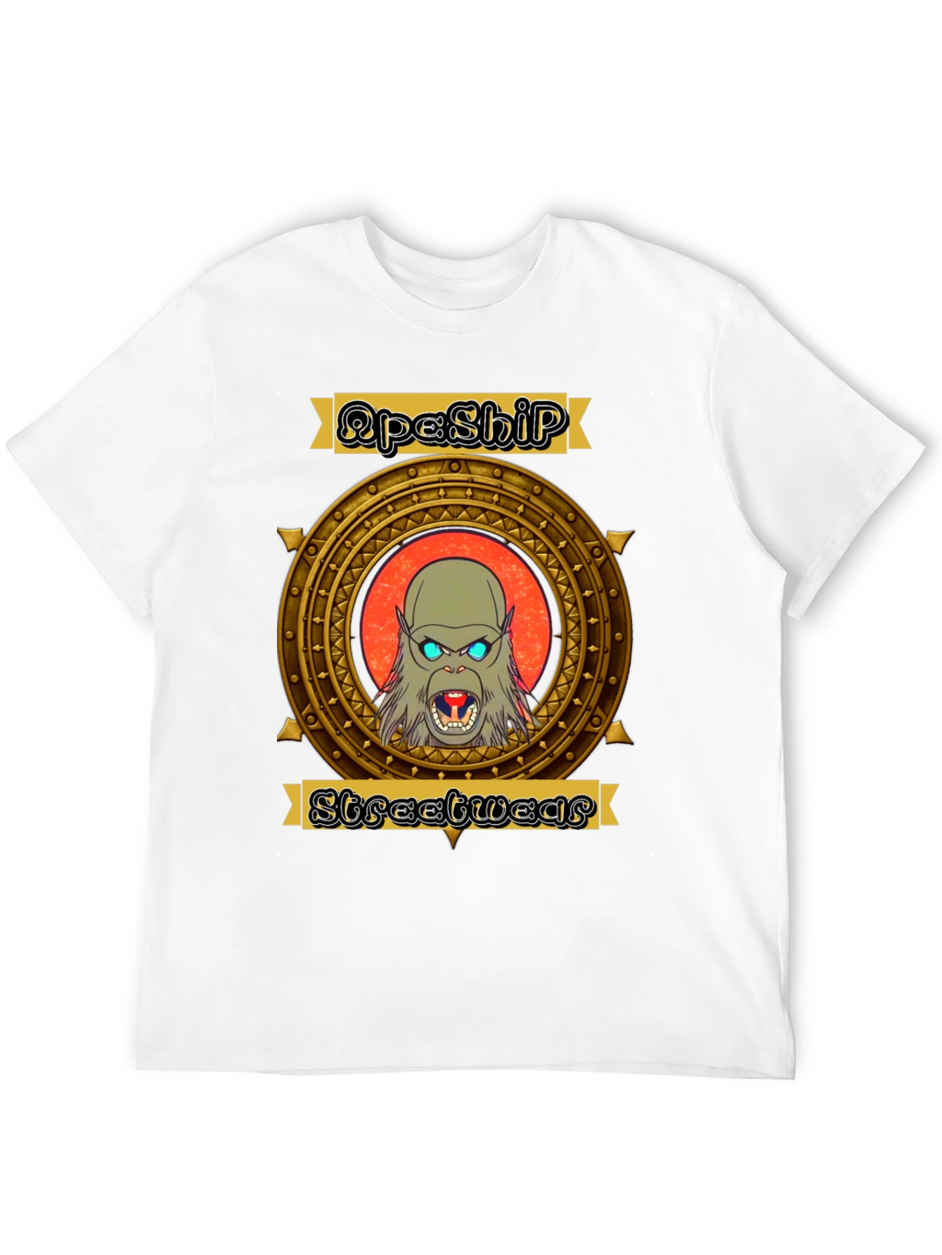 ApeShip Streetwear Graphic T-Shirt