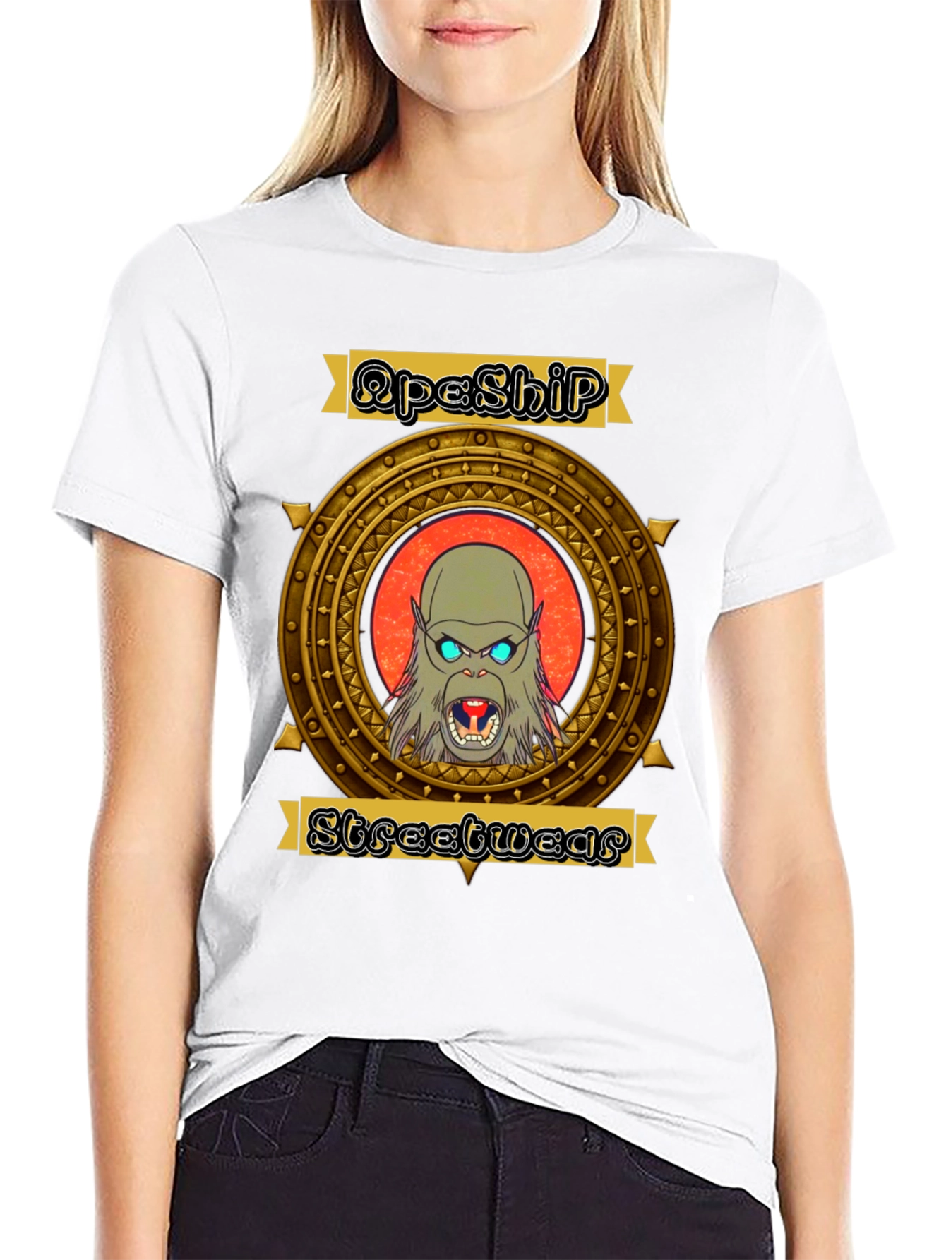 ApeShip Streetwear Graphic T-Shirt