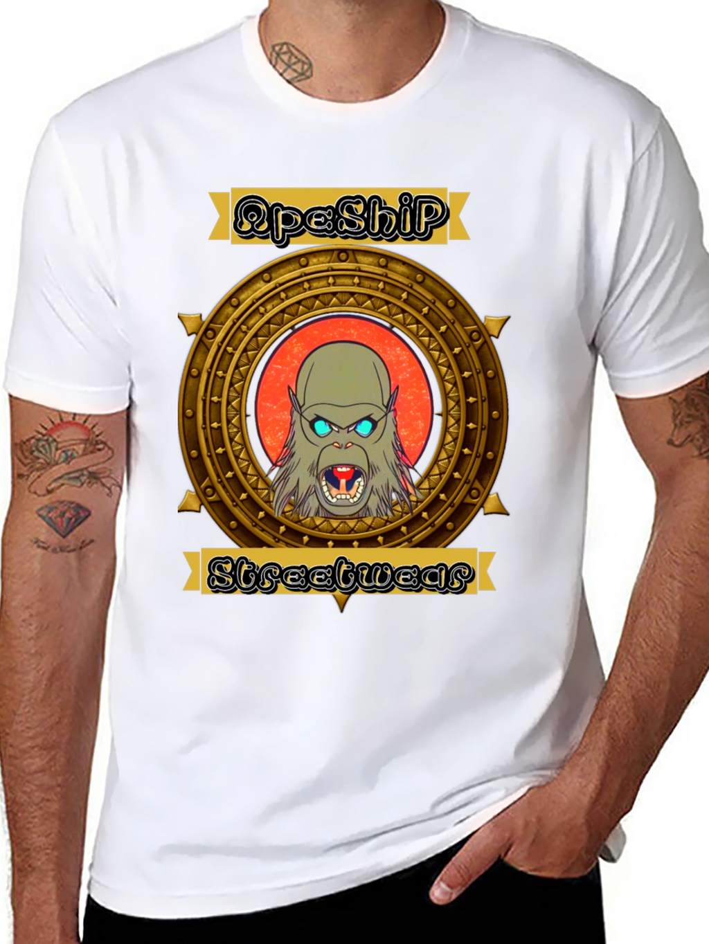 ApeShip Streetwear Graphic T-Shirt