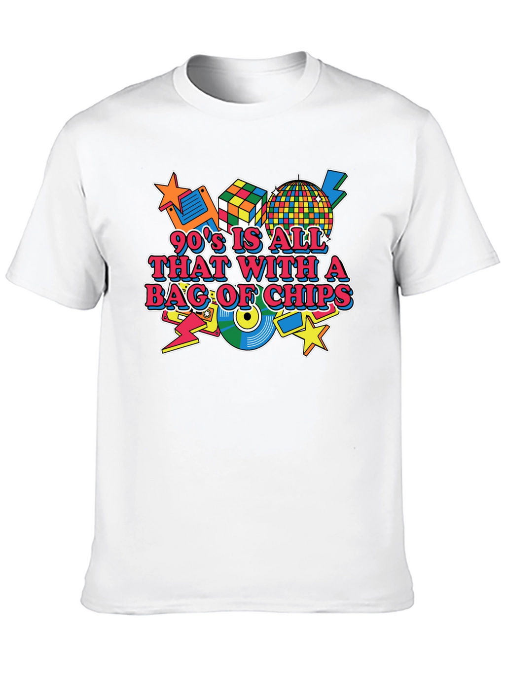 90s Style Graphic Tee
