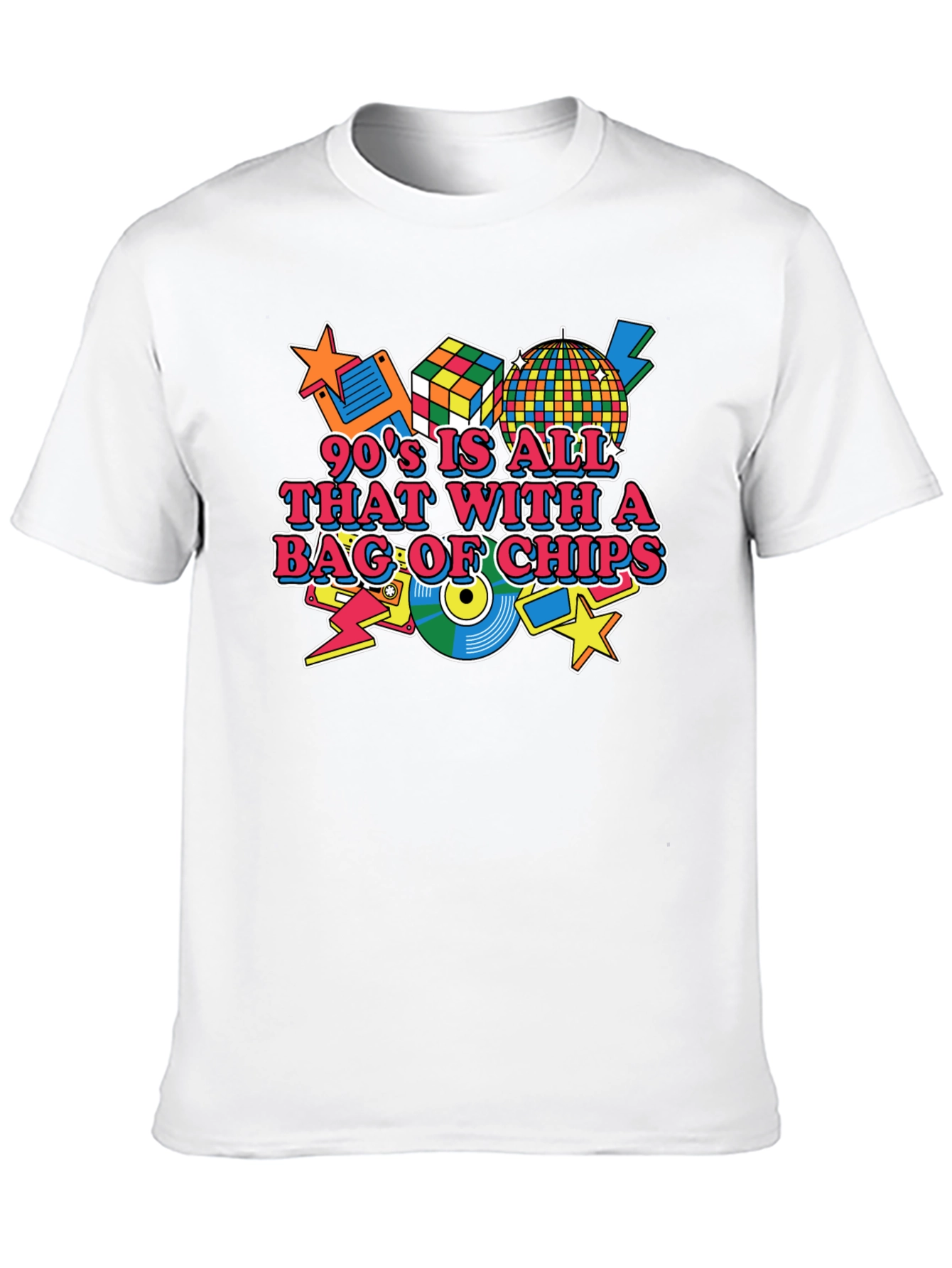 90s Style Graphic Tee