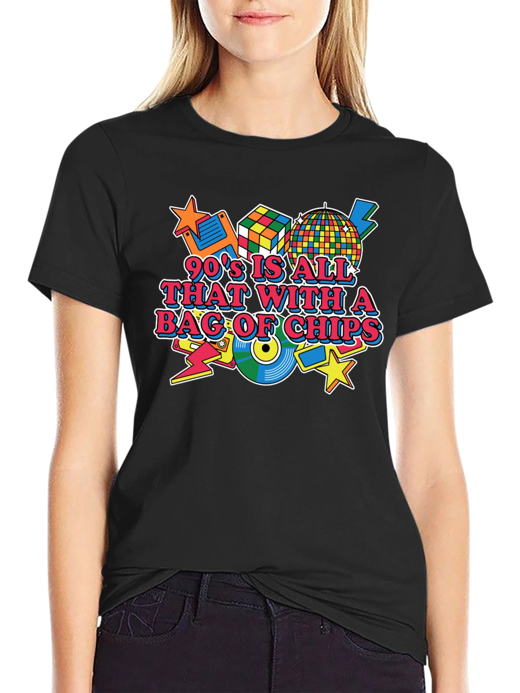 90s Style Graphic Tee