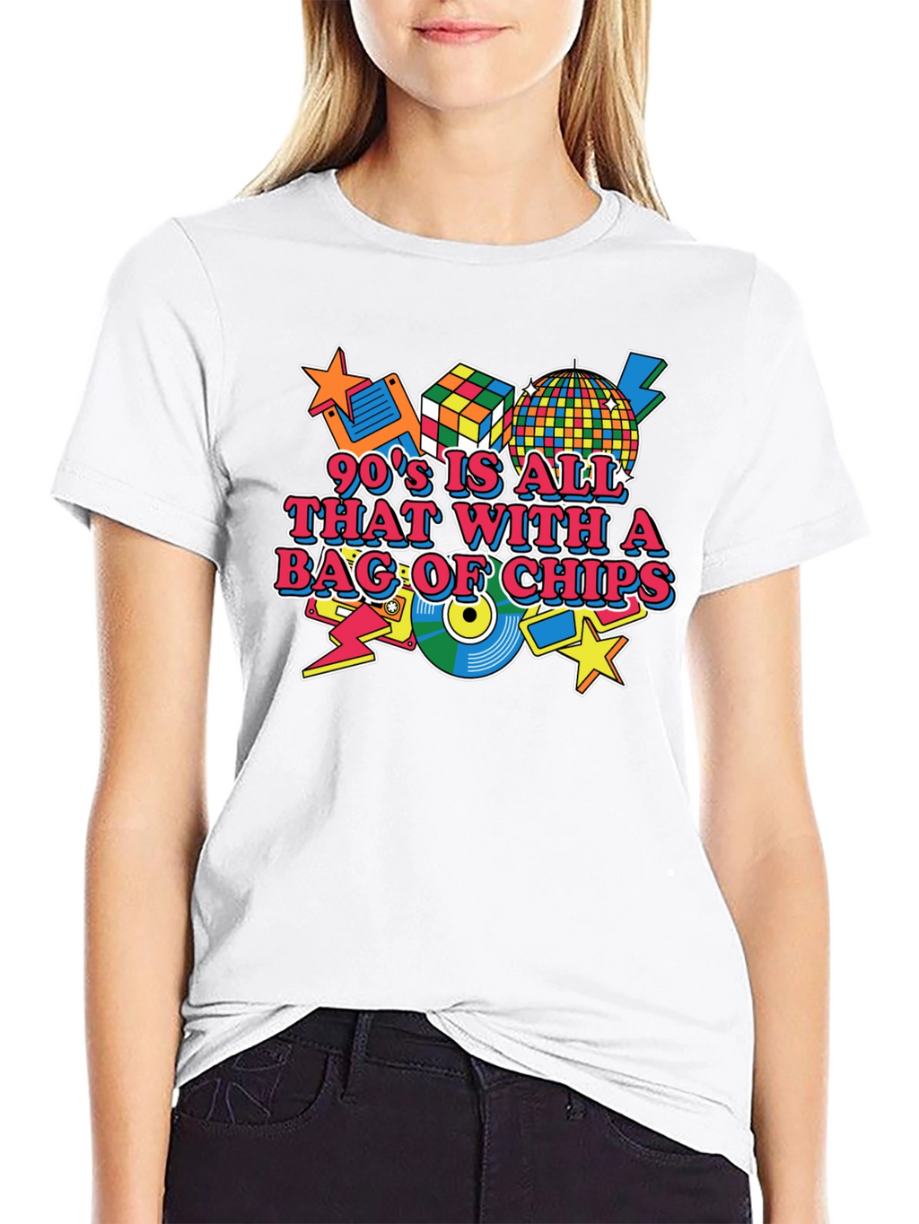90s Style Graphic Tee
