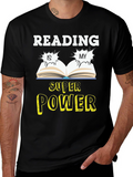 Reading is My Superpower Graphic Tee