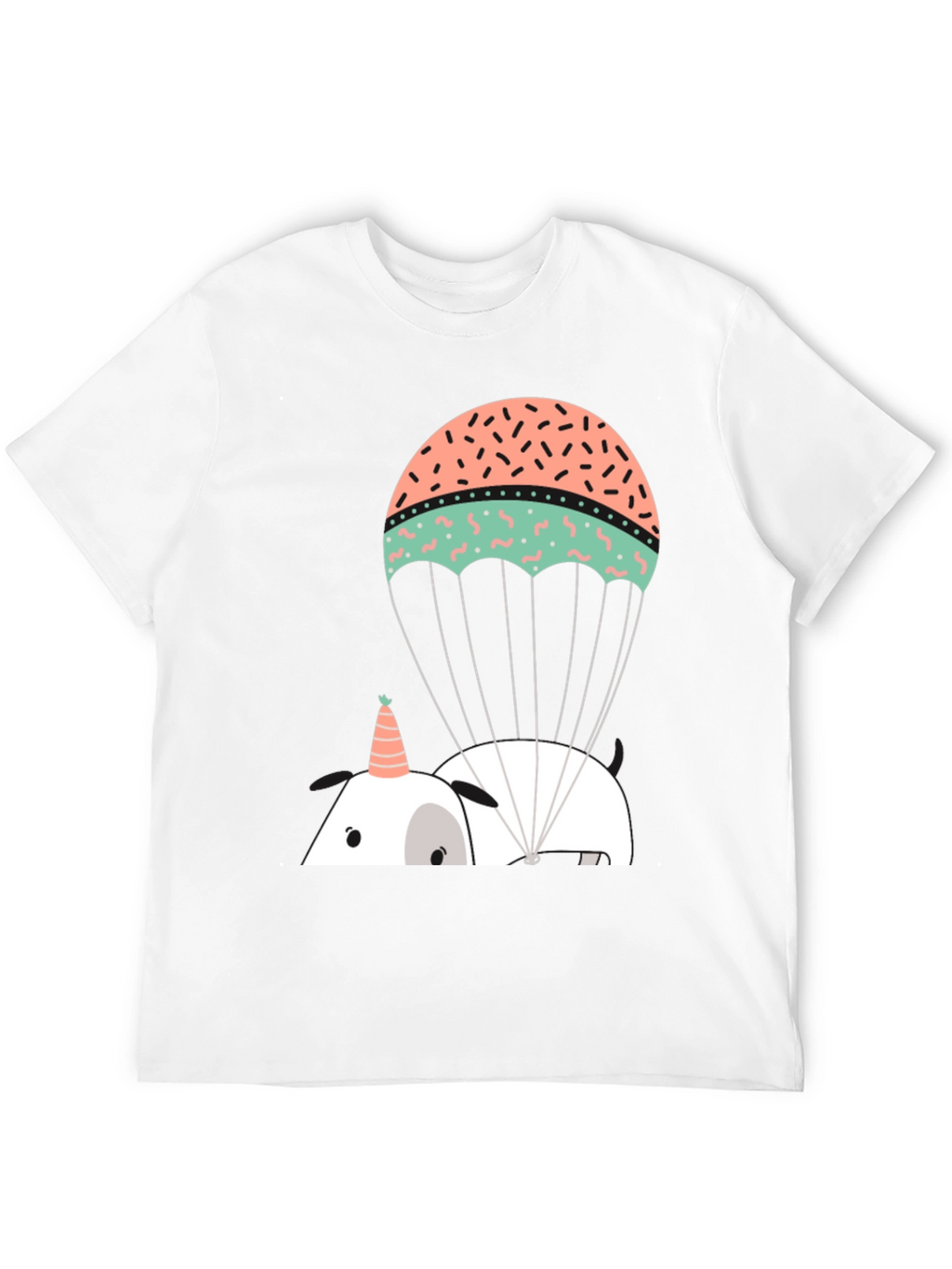 Unicorn Parachute Graphic Tee