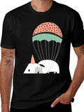 Unicorn Parachute Graphic Tee