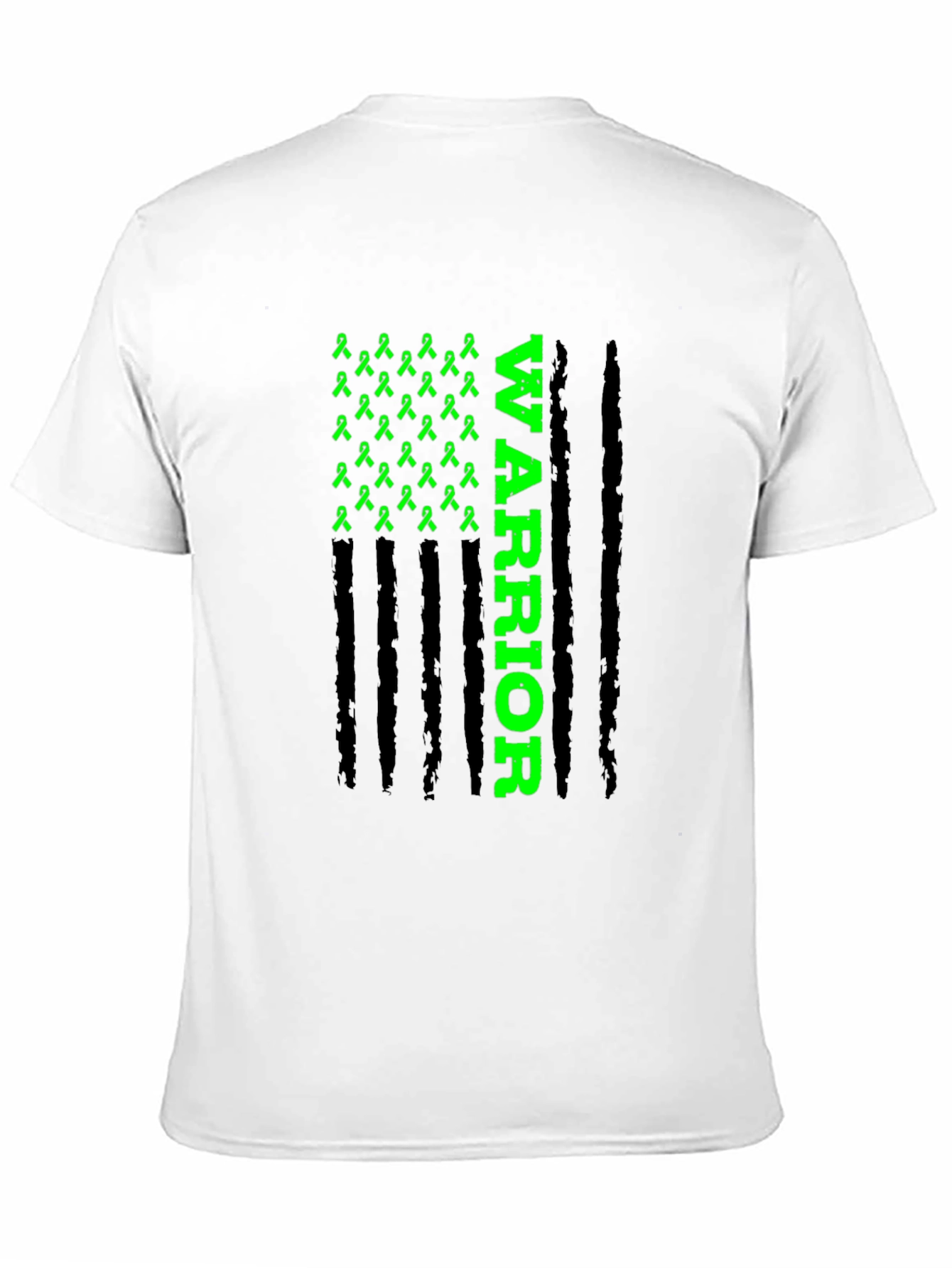 Green Ribbon Warrior Graphic T-Shirt