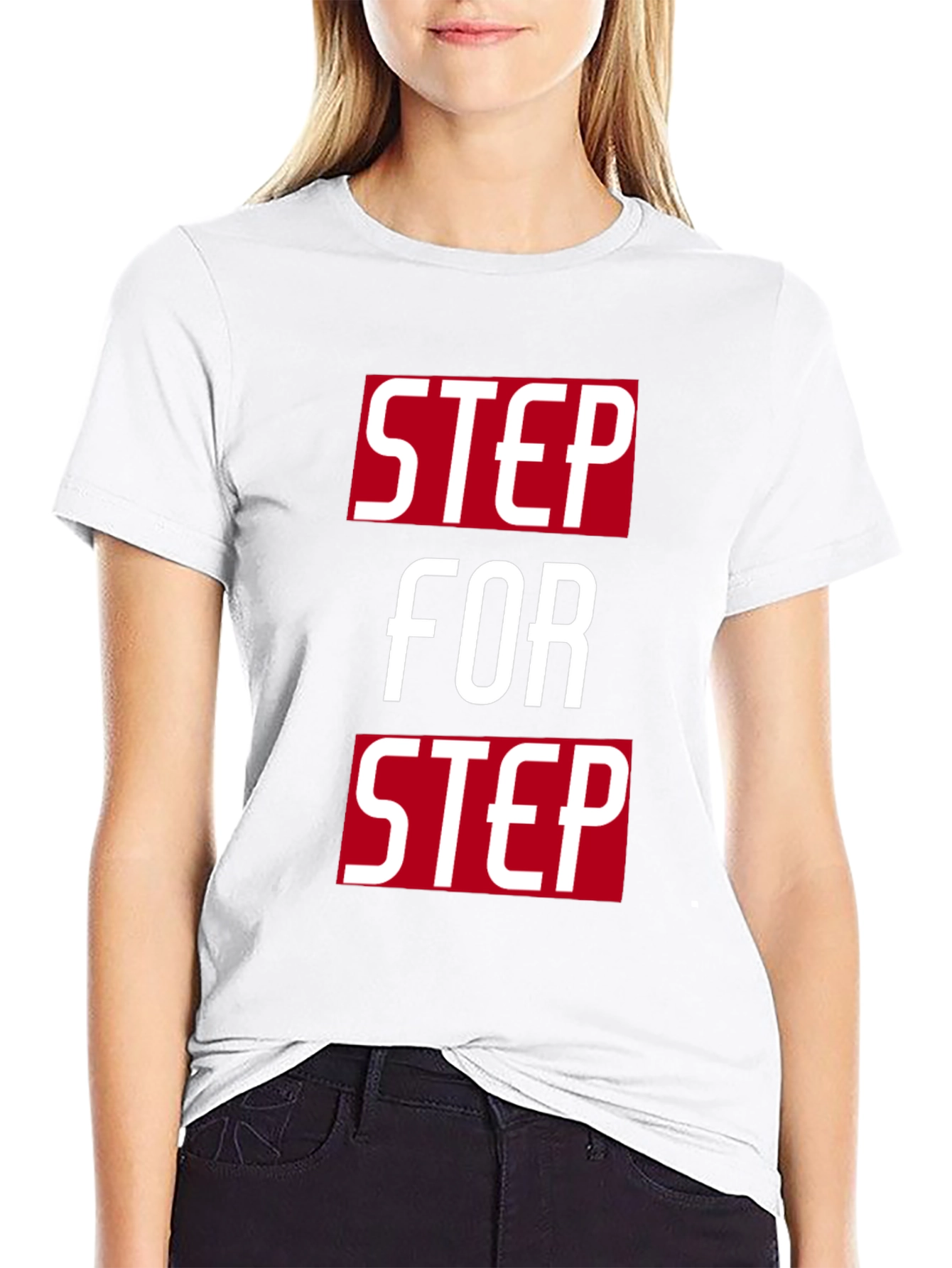 Step For Step Graphic Tee