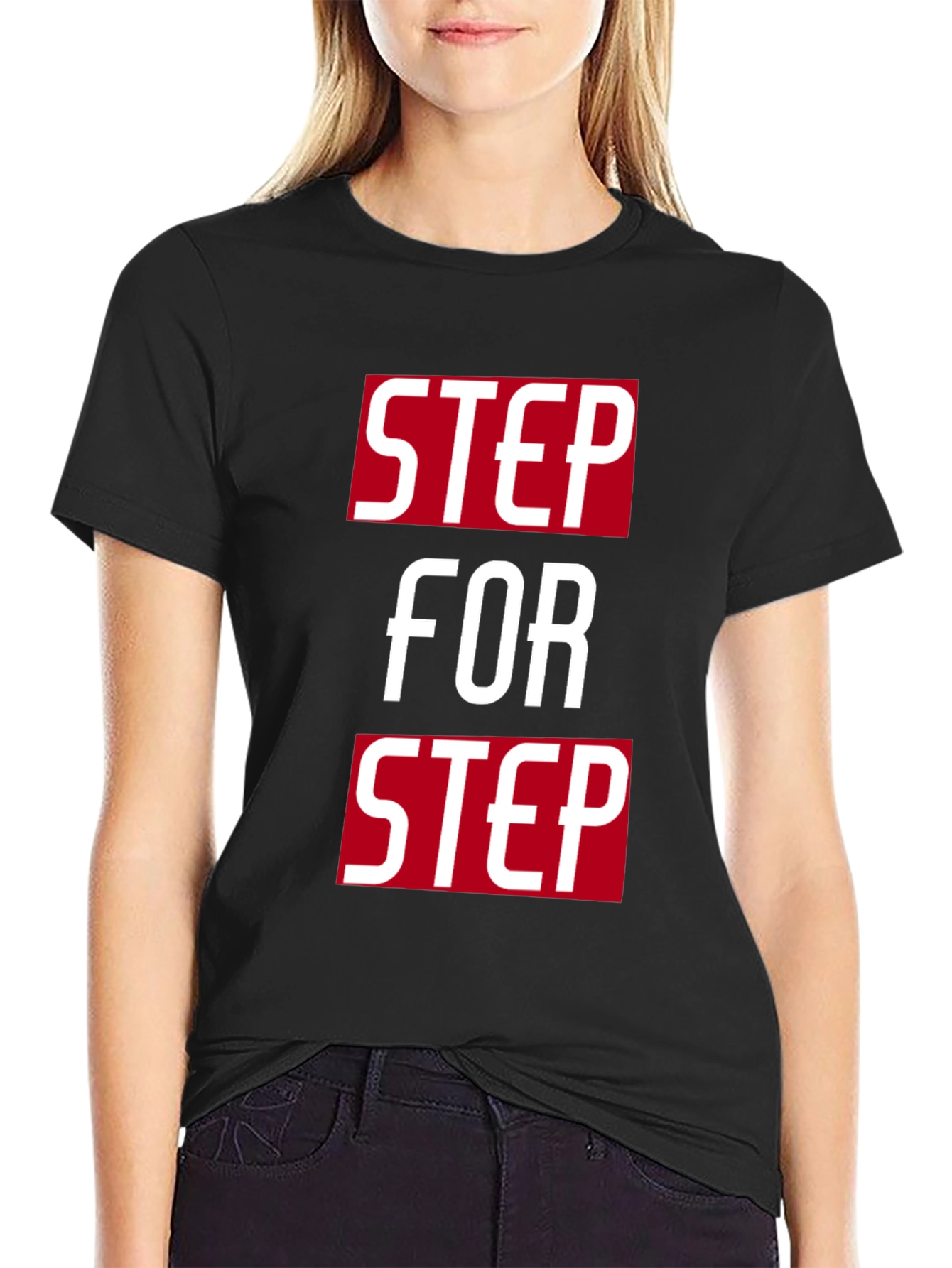 Step For Step Graphic Tee