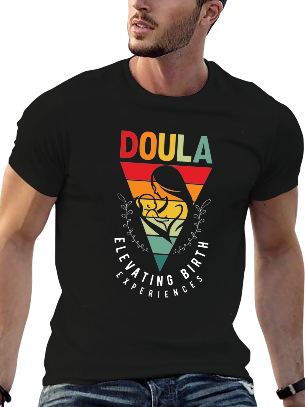 Doula Elevating Birth Experiences Graphic T-Shirt