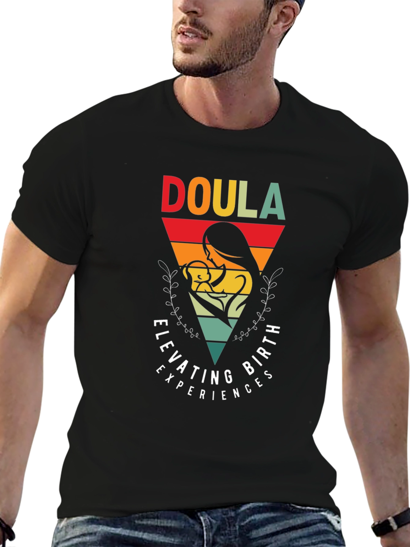 Doula Elevating Birth Experiences Graphic T-Shirt