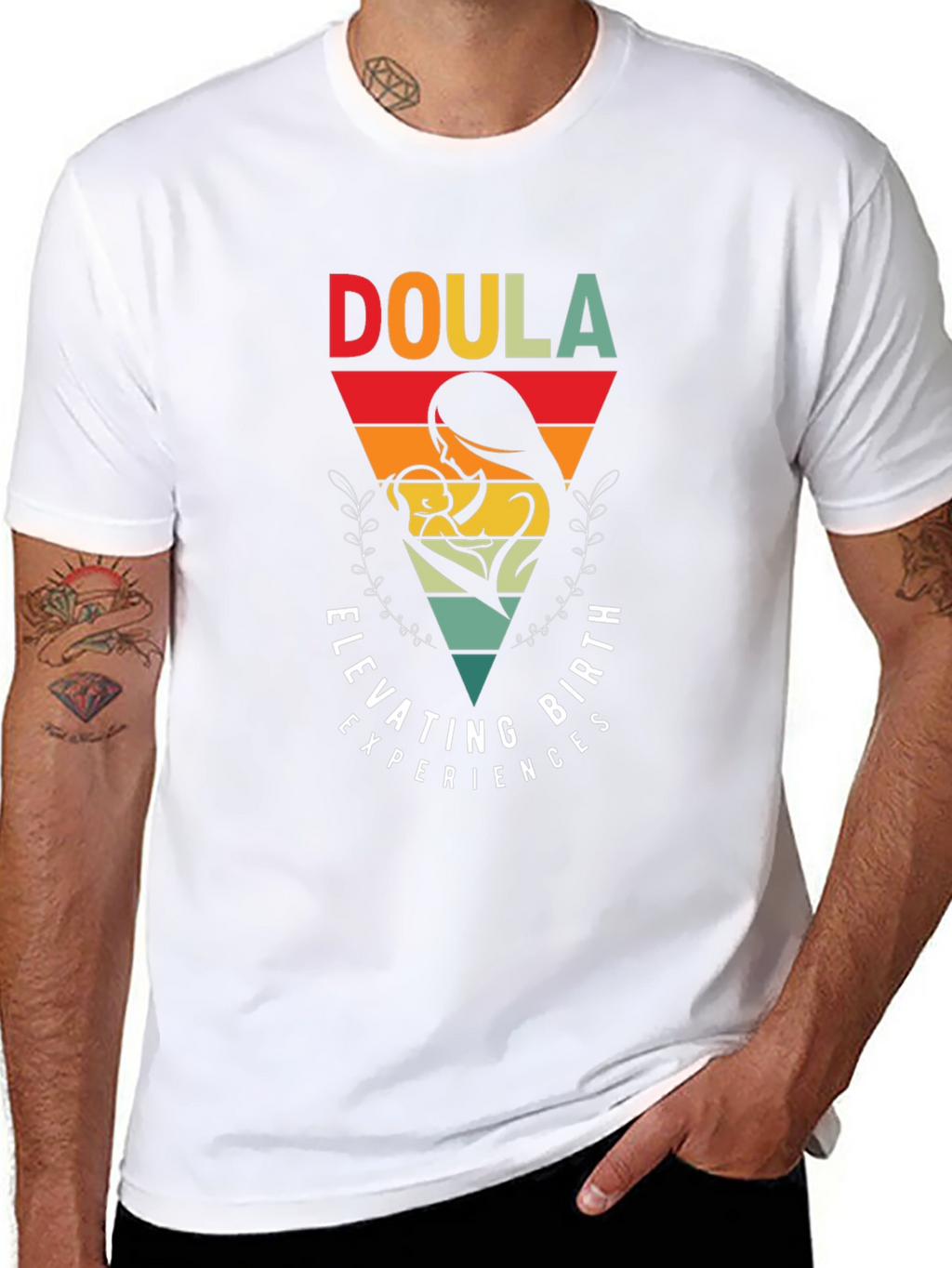 Doula Elevating Birth Experiences Graphic T-Shirt