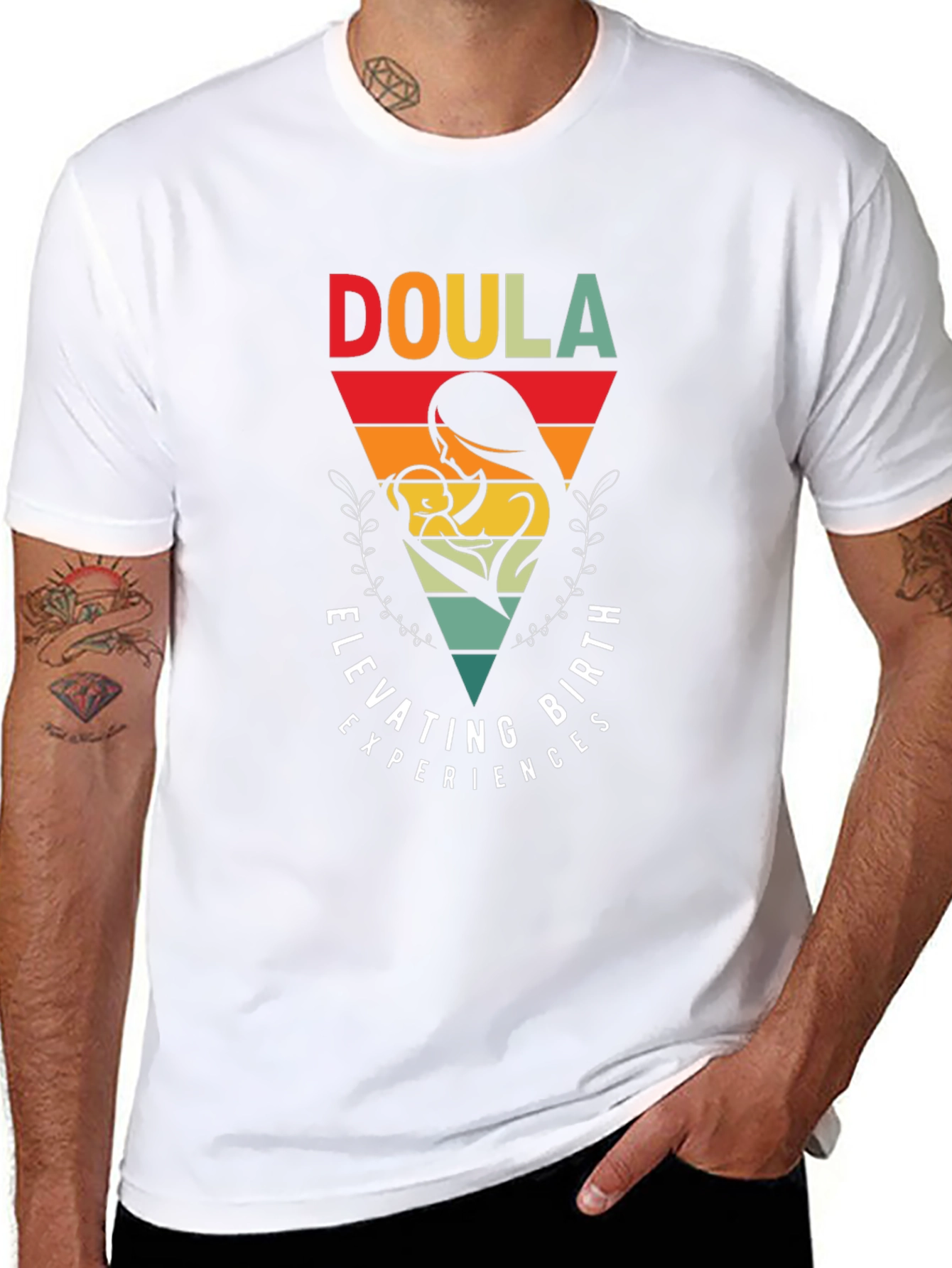 Doula Elevating Birth Experiences Graphic T-Shirt