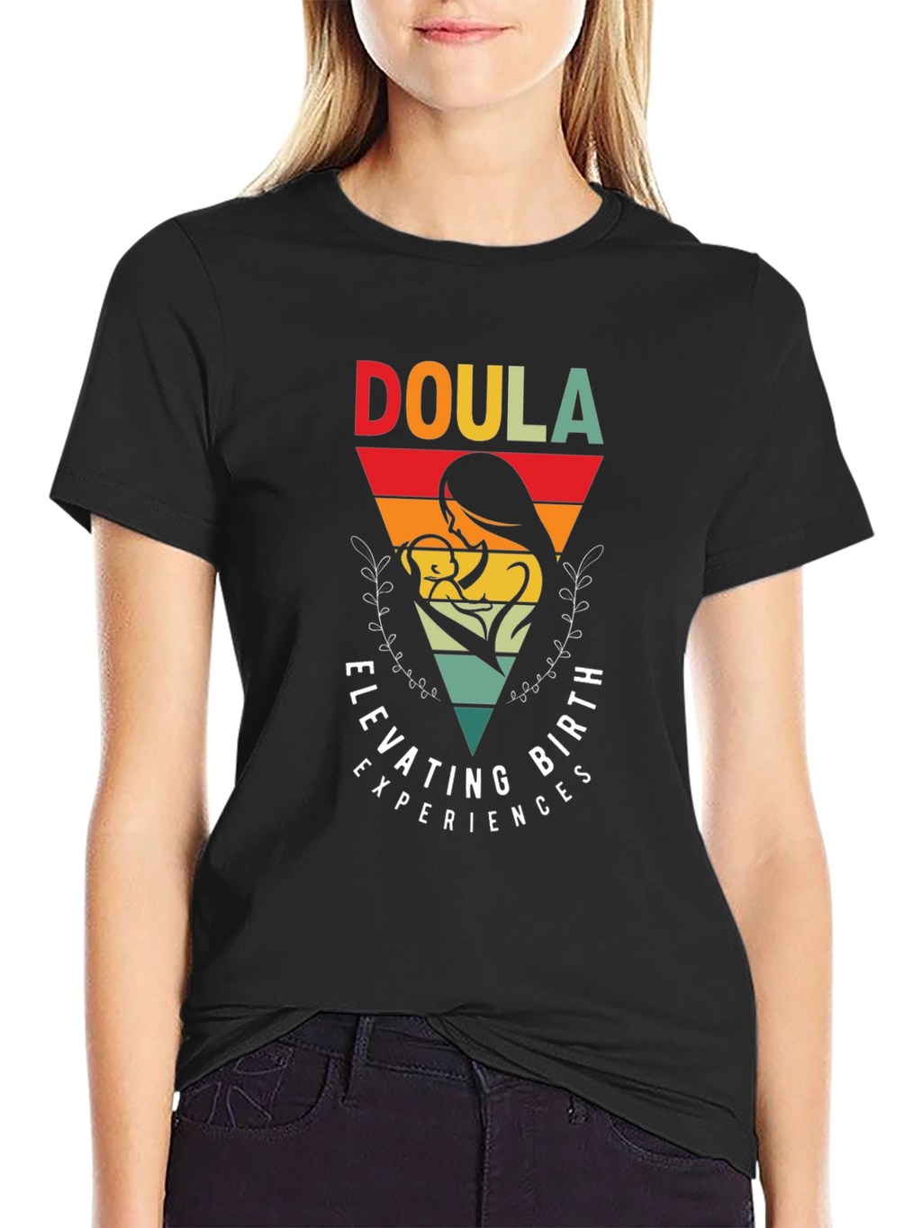 Doula Elevating Birth Experiences Graphic T-Shirt