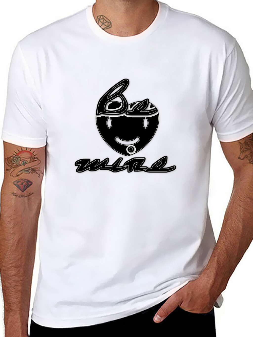 Cool Graphic Black T-Shirt