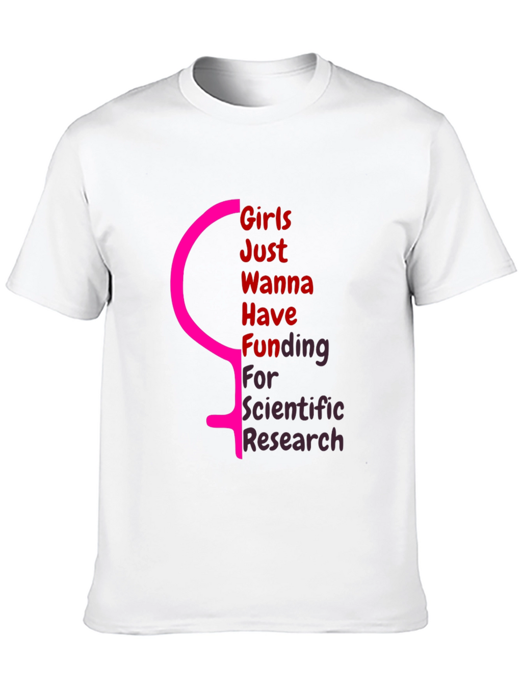 Girls Just Wanna Have Funding Black T-Shirt