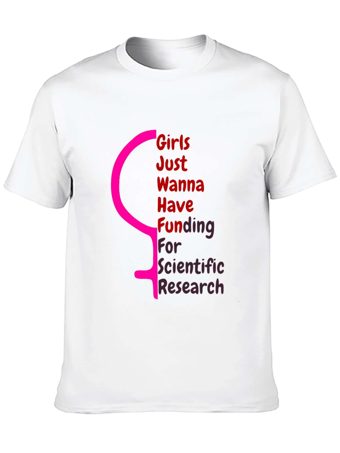 Girls Just Wanna Have Funding Black T-Shirt