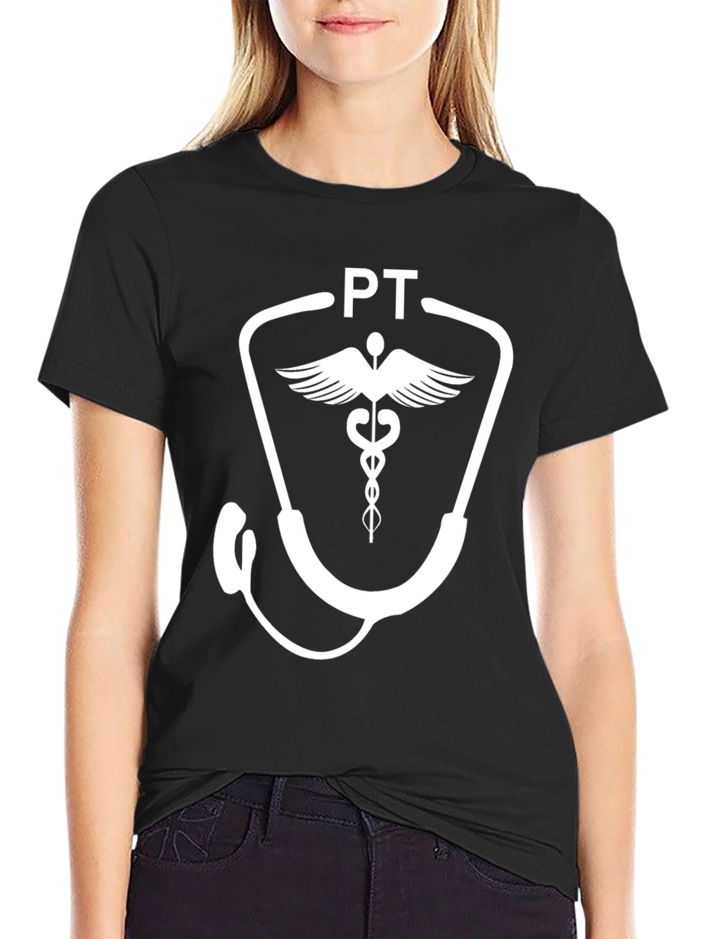 PT Physical Therapy Stethoscope T-Shirt
