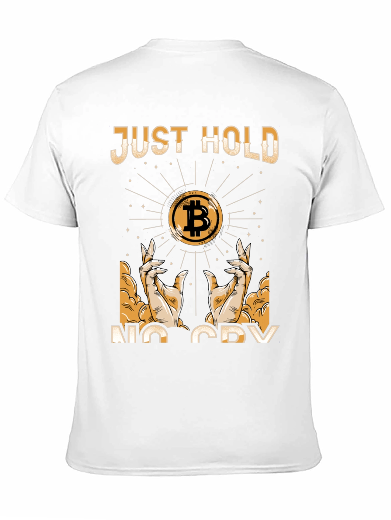 Bitcoin HODL Graphic T-Shirt - Crypto Investment Apparel