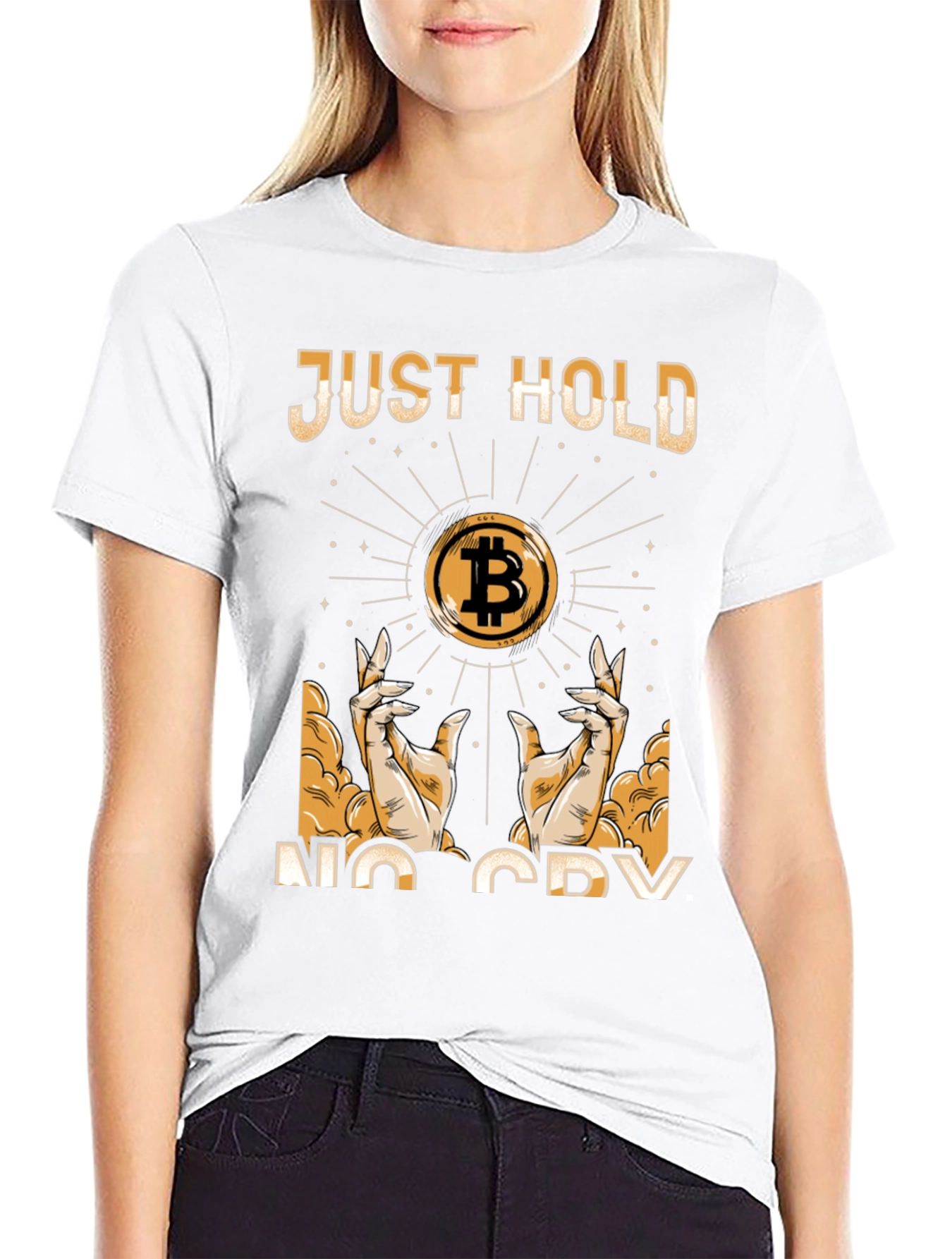 Bitcoin HODL Graphic T-Shirt - Crypto Investment Apparel