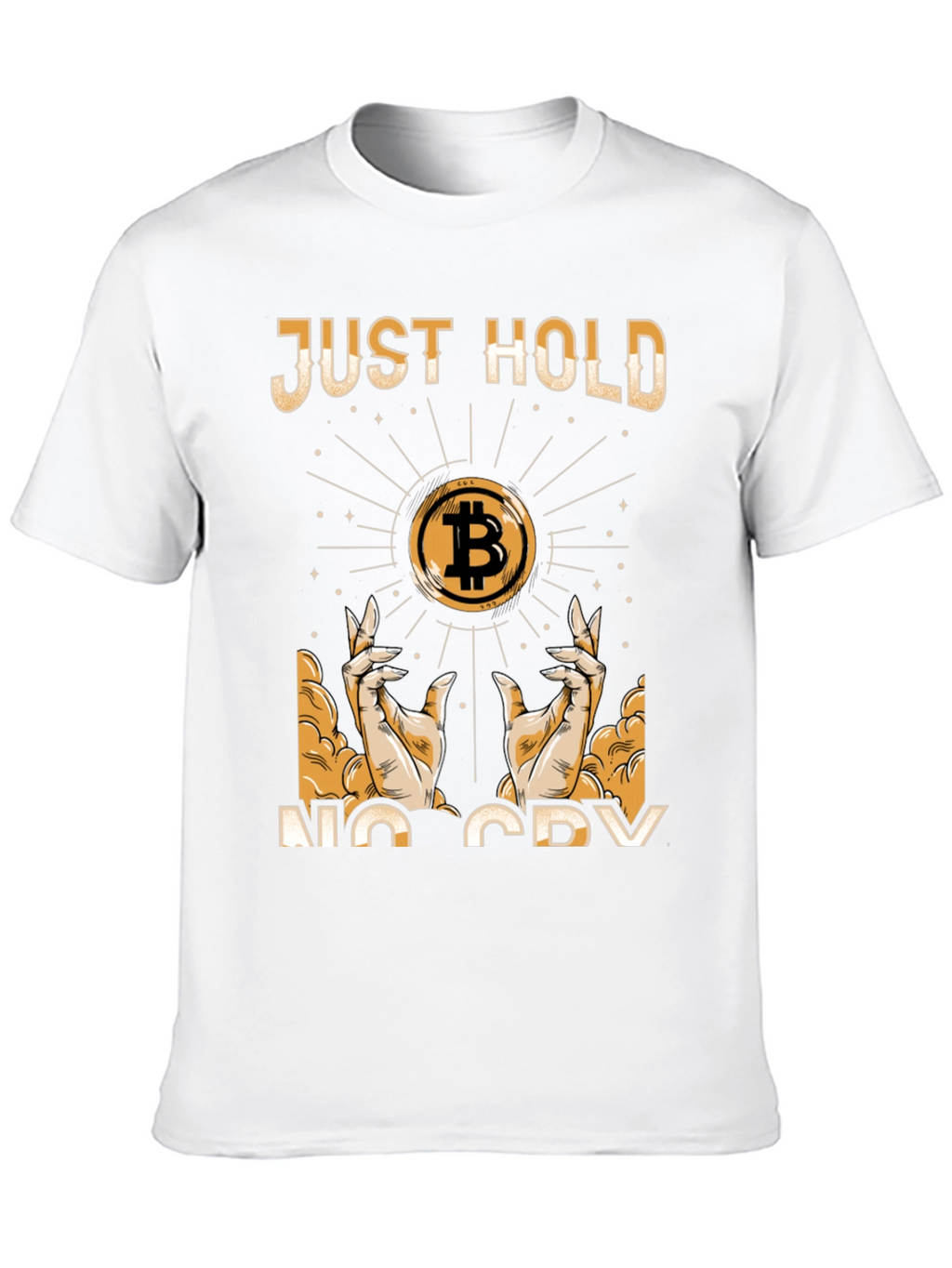 Bitcoin HODL Graphic T-Shirt - Crypto Investment Apparel
