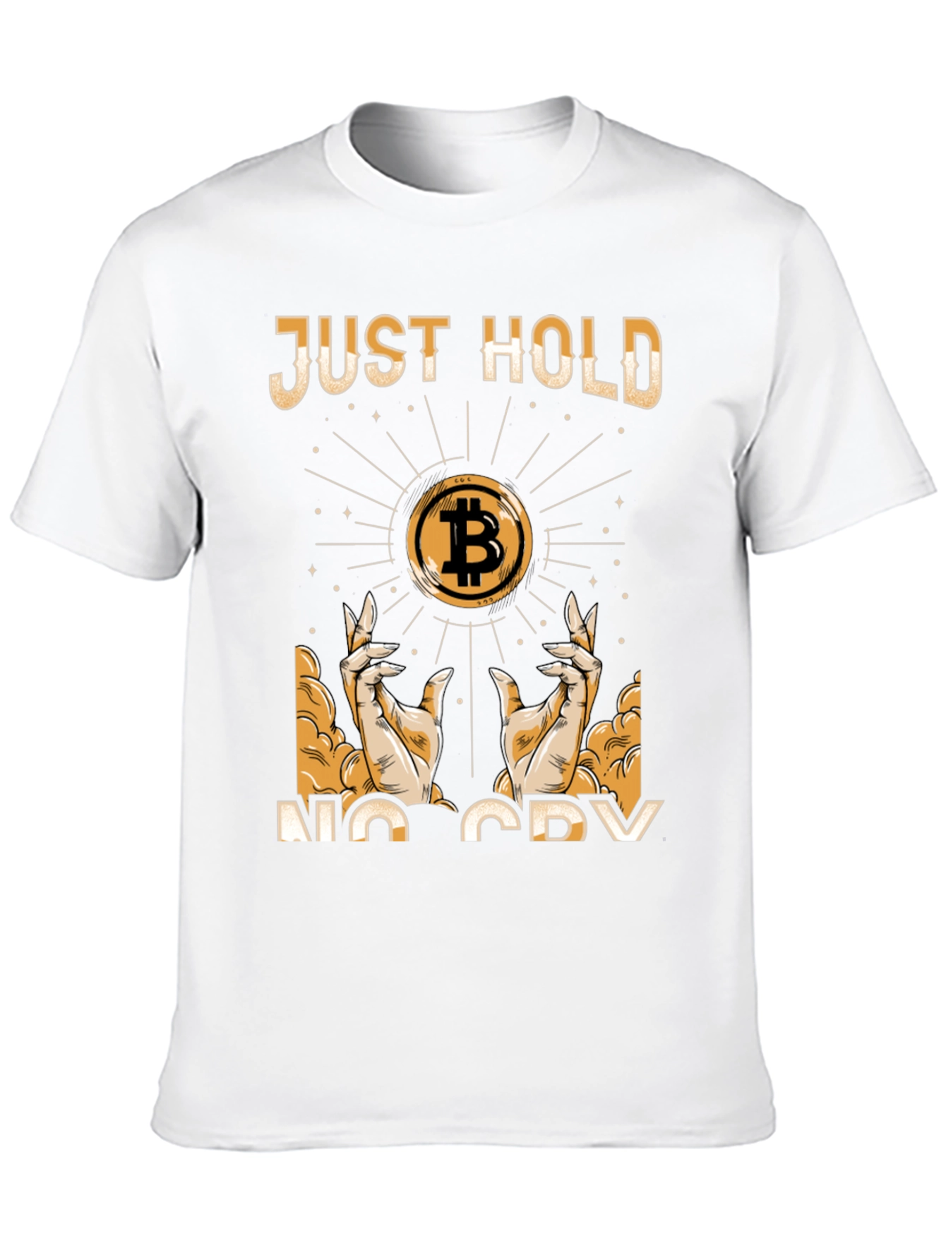 Bitcoin HODL Graphic T-Shirt - Crypto Investment Apparel
