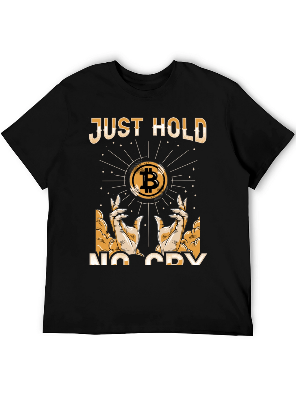 Bitcoin HODL Graphic T-Shirt - Crypto Investment Apparel