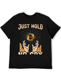 Bitcoin HODL Graphic T-Shirt - Crypto Investment Apparel