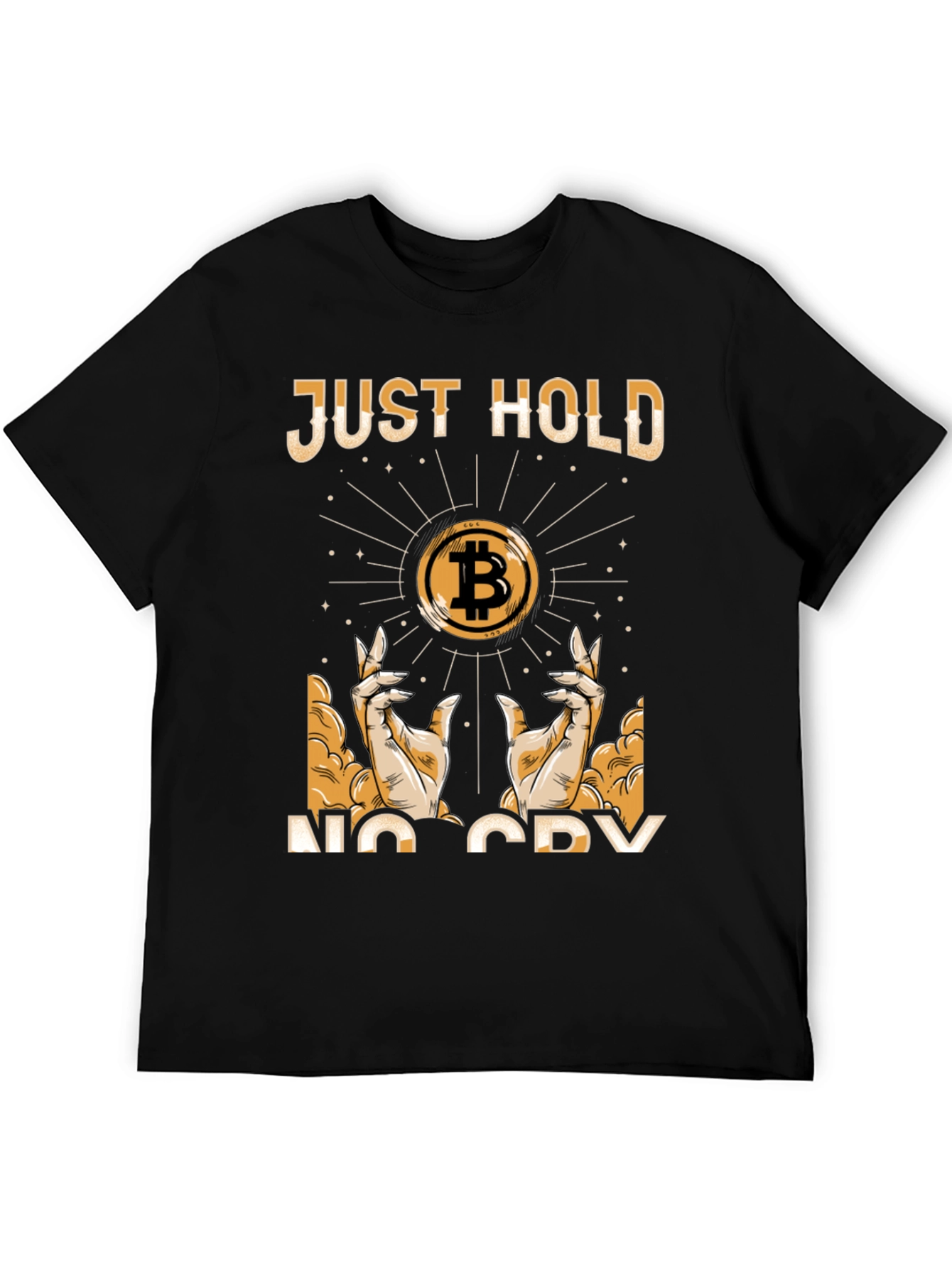 Bitcoin HODL Graphic T-Shirt - Crypto Investment Apparel
