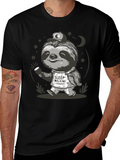 Sleepwalking Sloth Graphic Tee