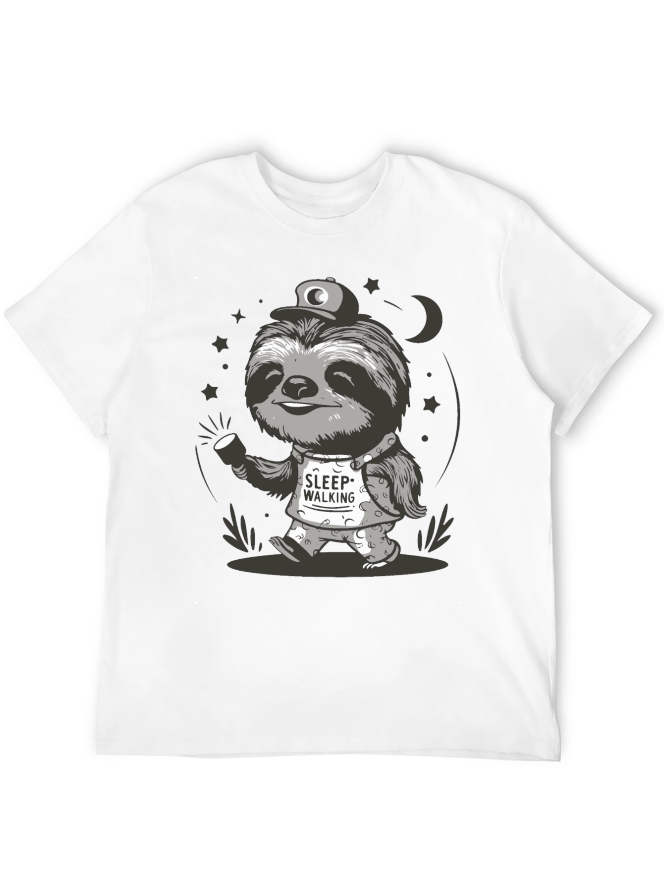 Sleepwalking Sloth Graphic Tee
