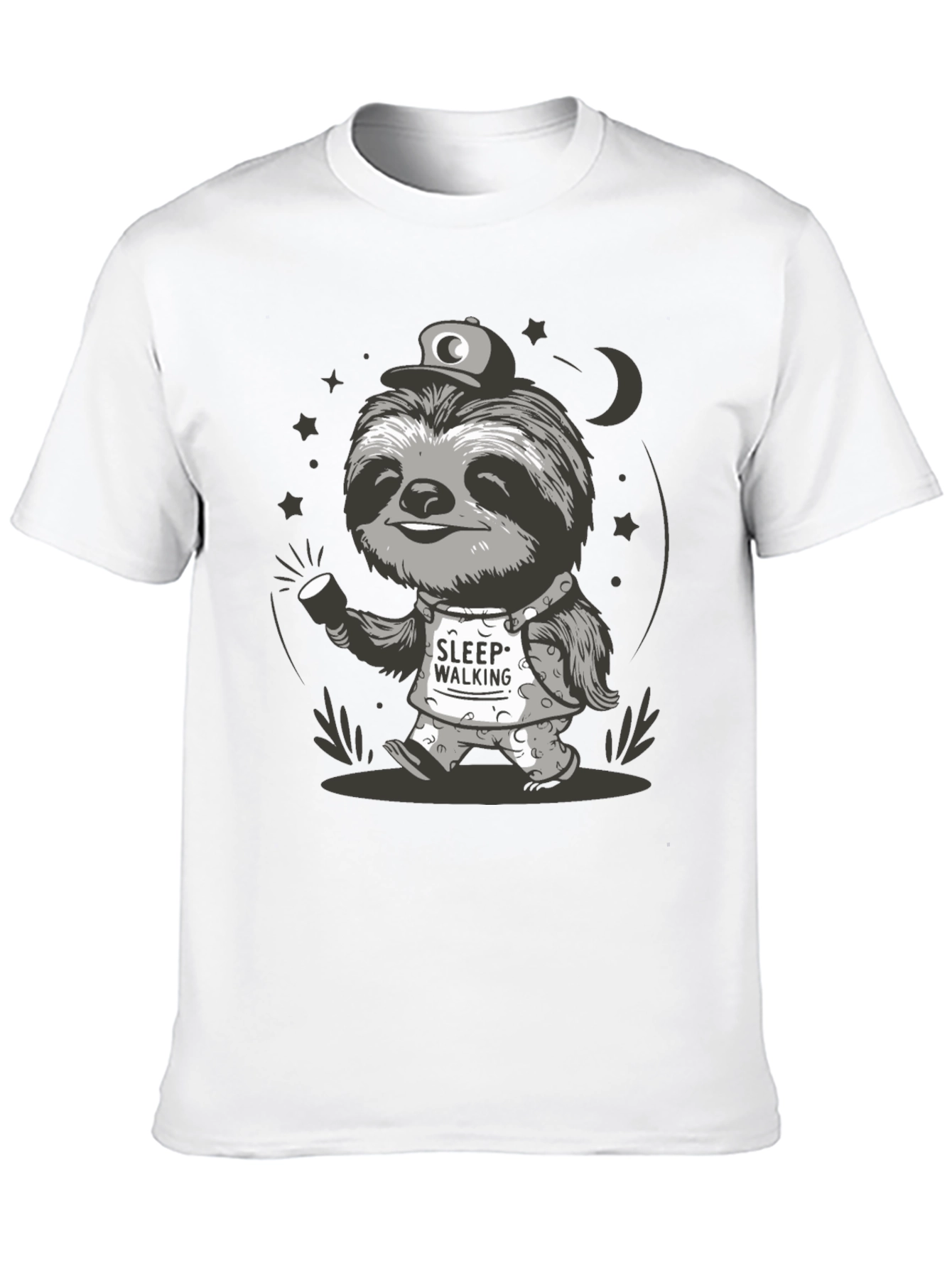 Sleepwalking Sloth Graphic Tee
