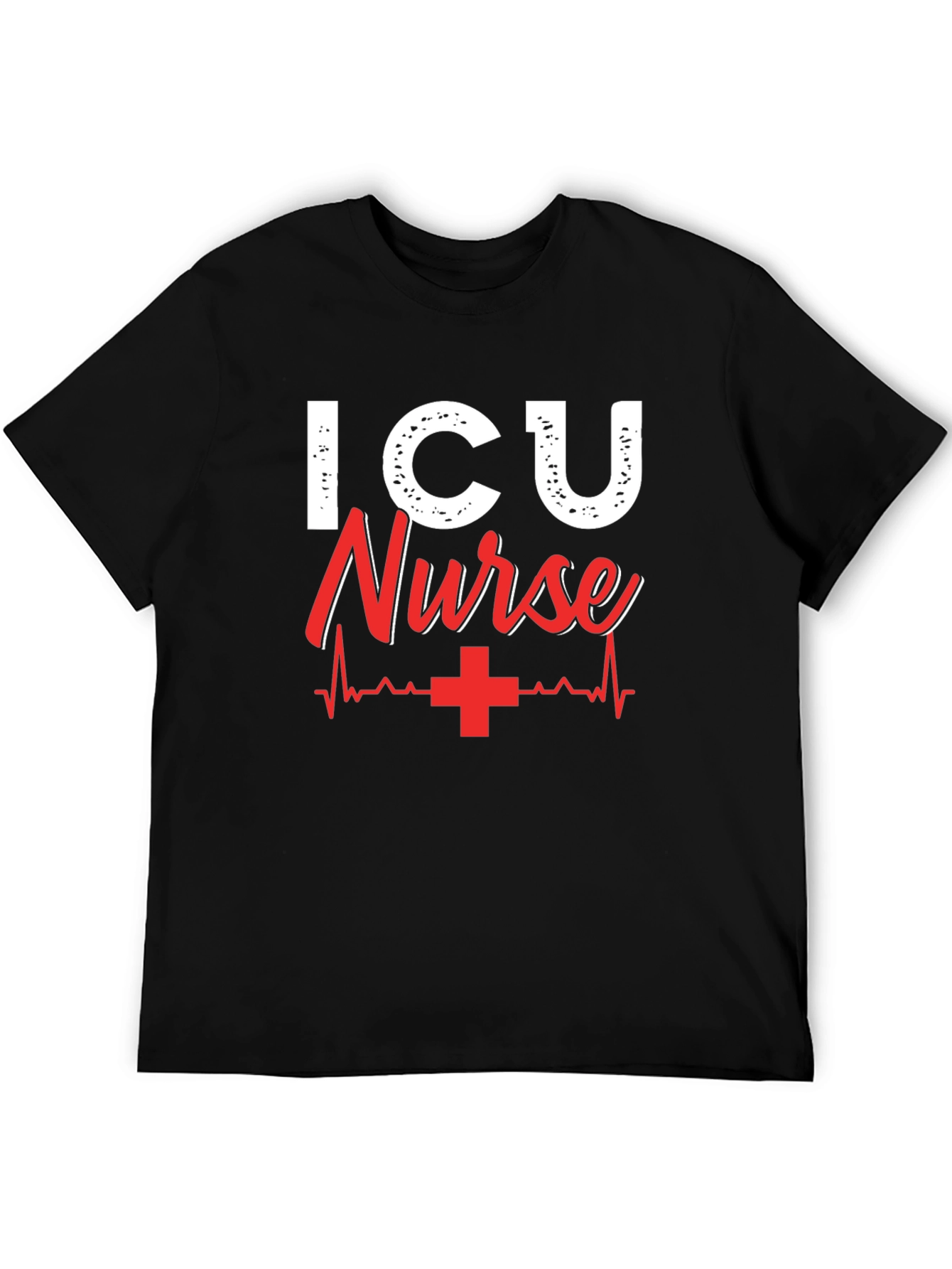ICU Nurse Graphic T-Shirt - Gift for Healthcare Heroes