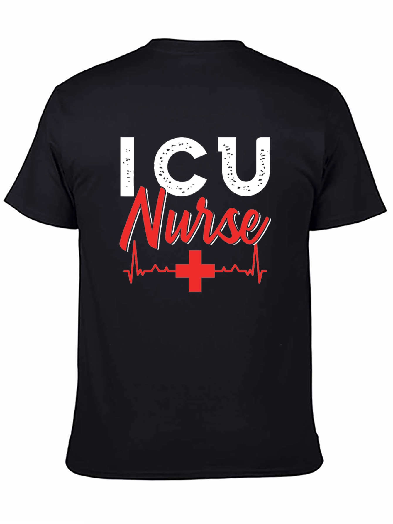ICU Nurse Graphic T-Shirt - Gift for Healthcare Heroes