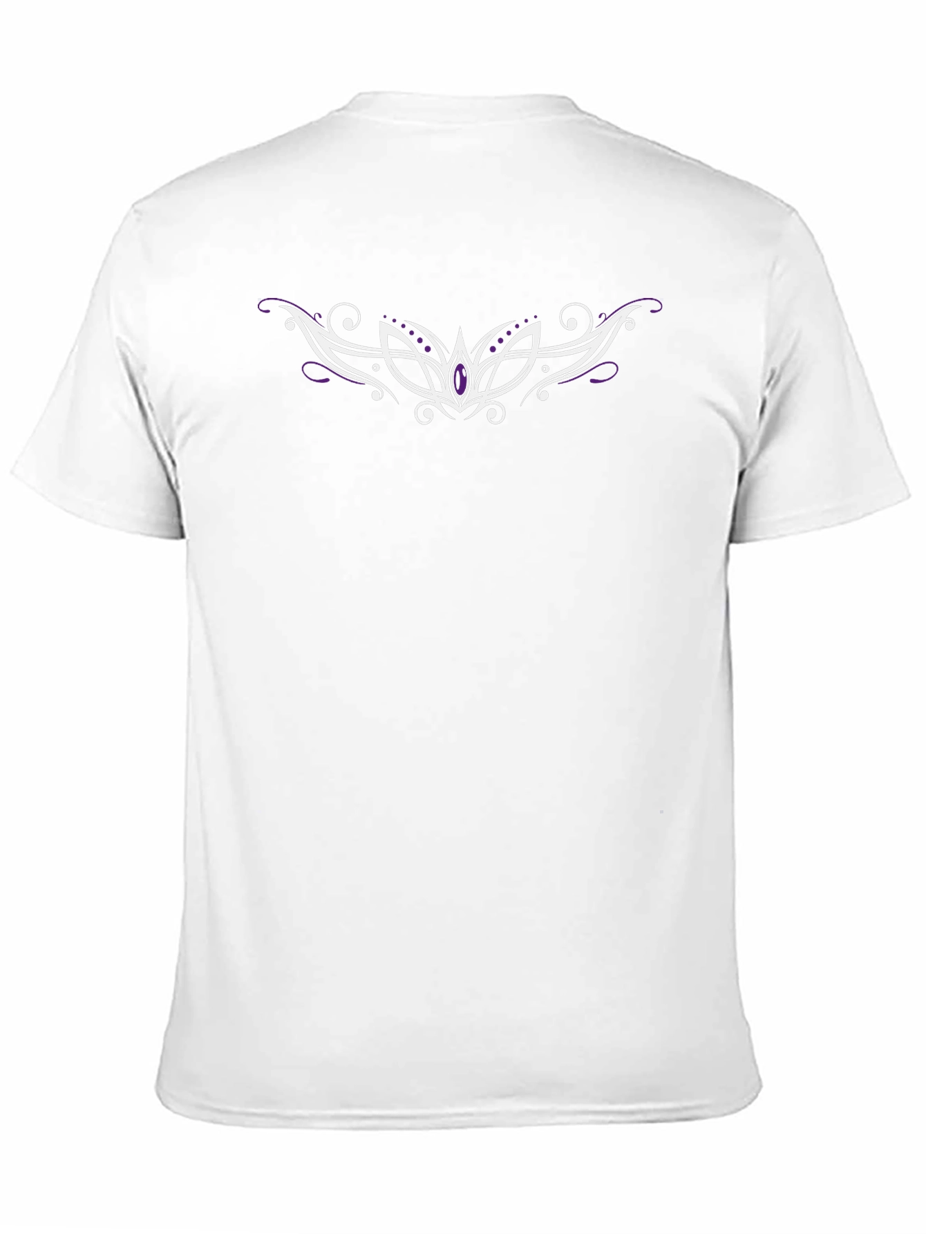Tribal Style Graphic Print Black T-Shirt