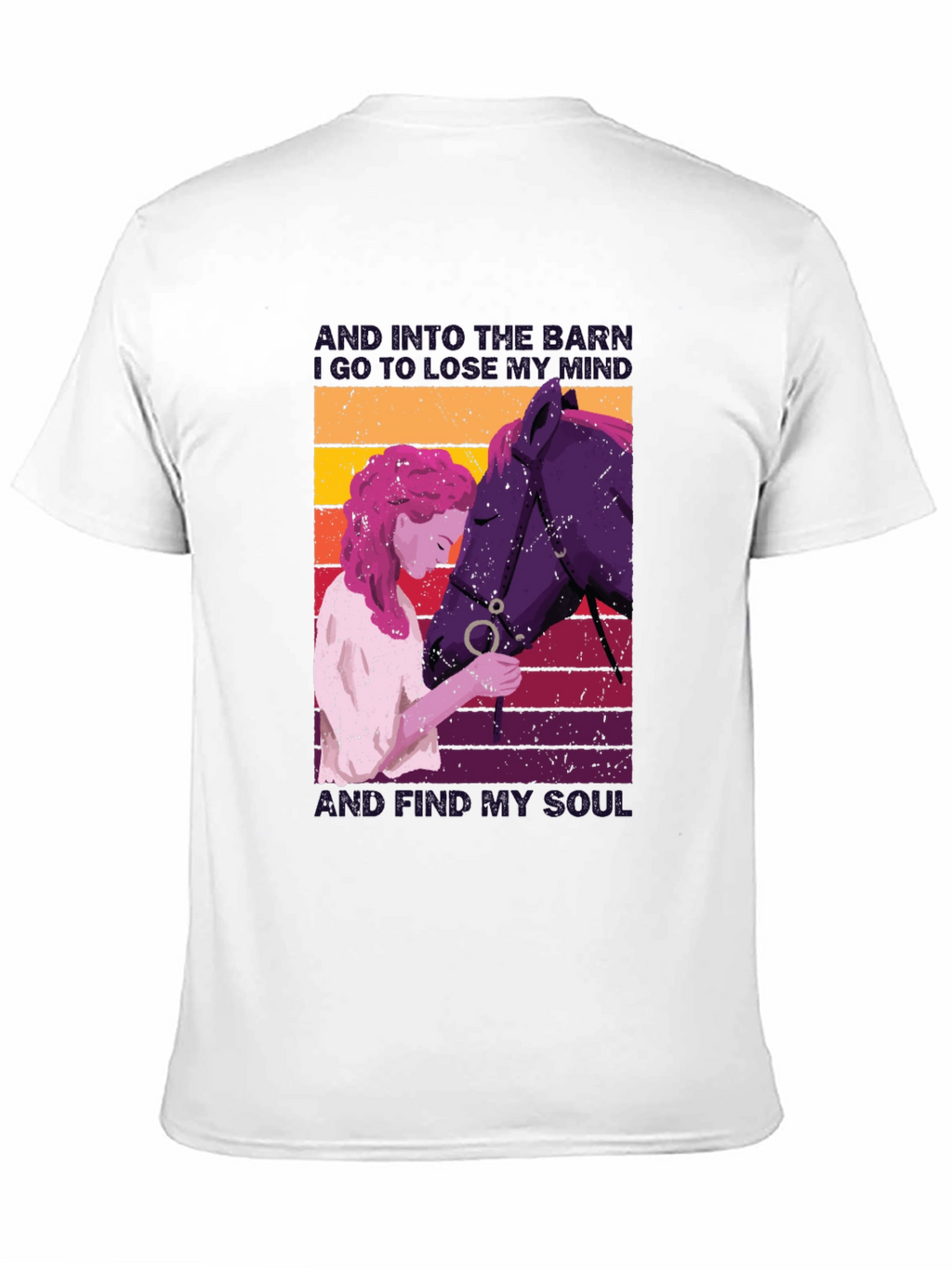 Equestrian Soul T-Shirt: Horse Lovers Comfort