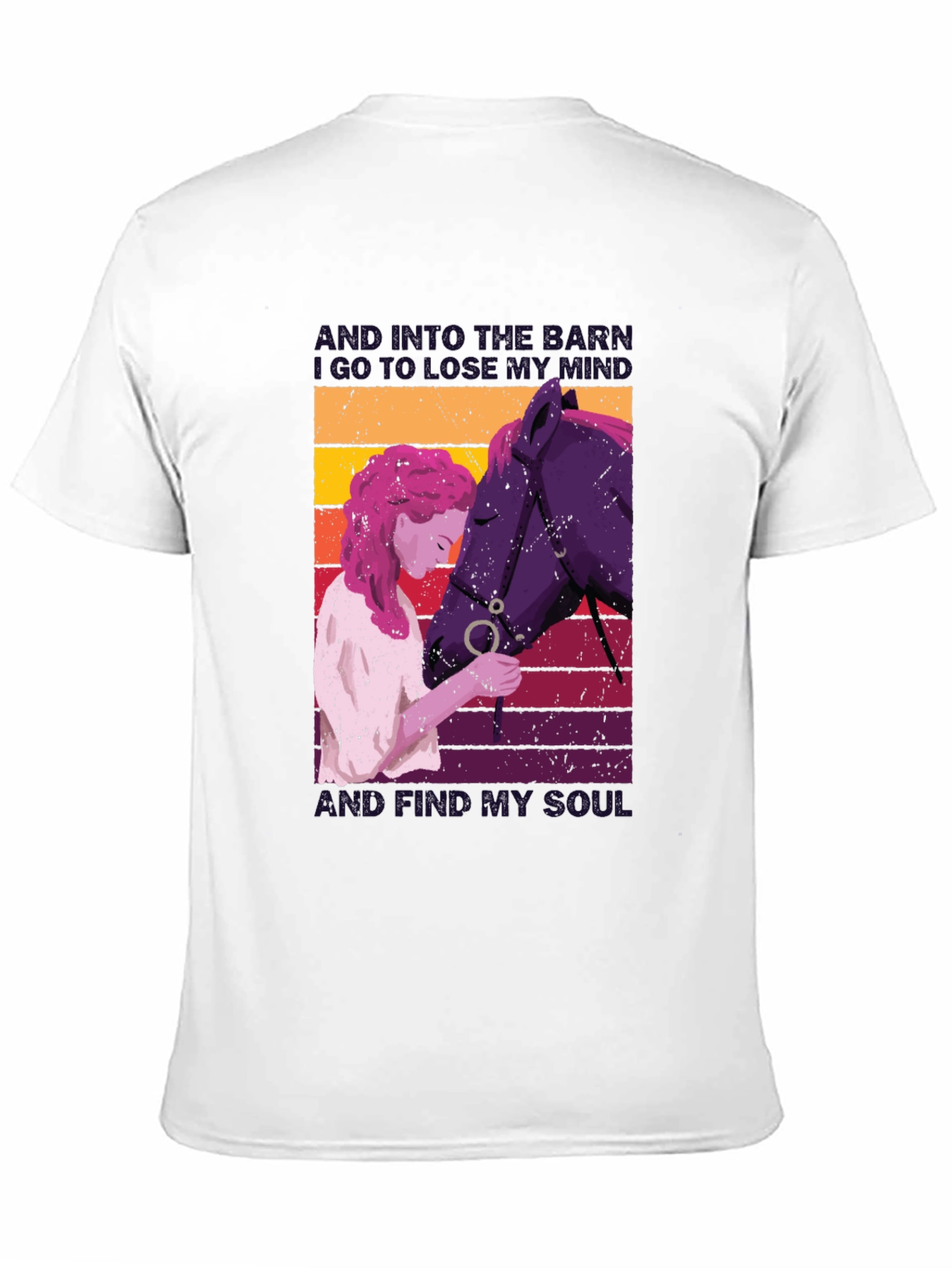 Equestrian Soul T-Shirt: Horse Lovers Comfort