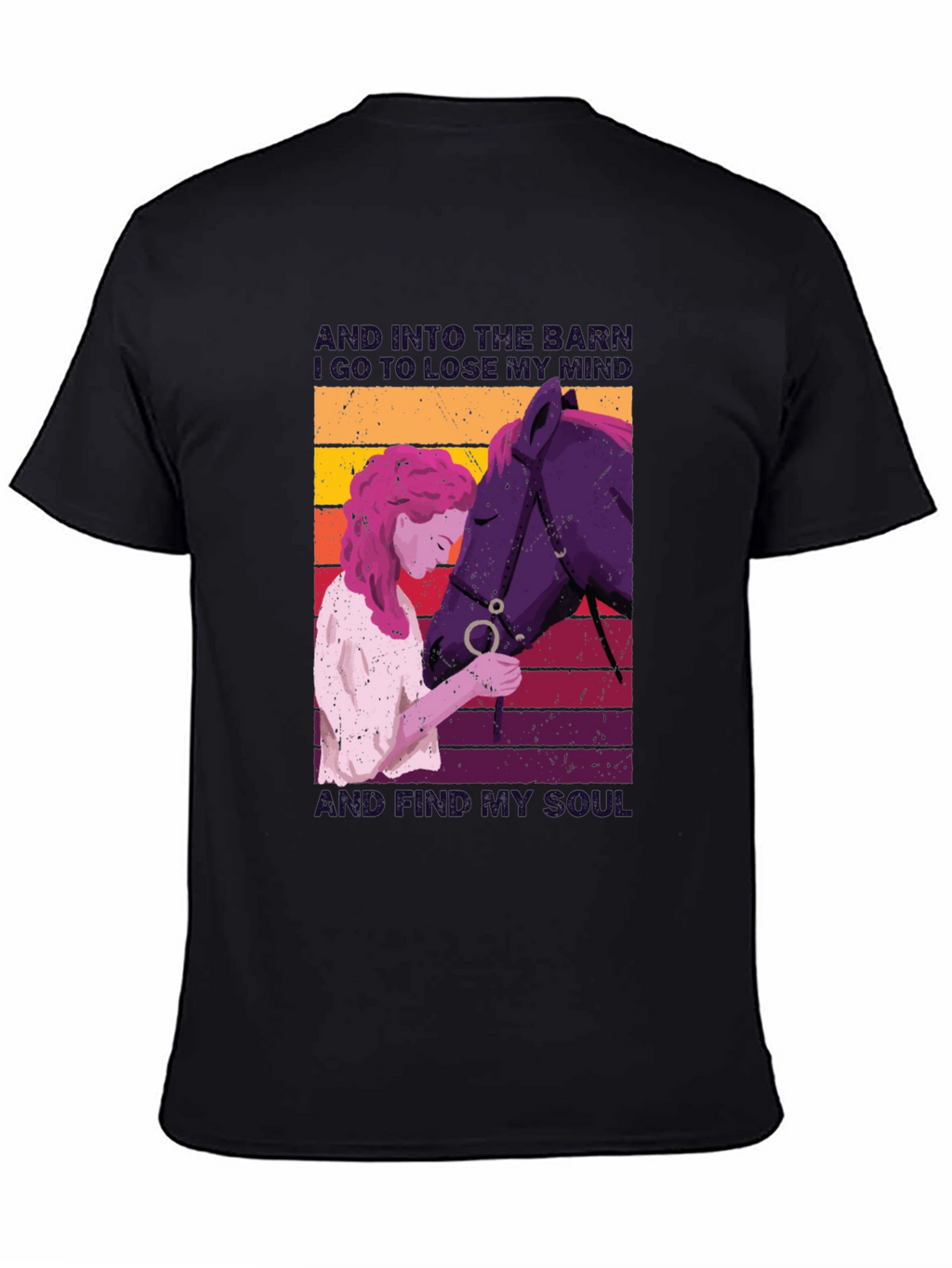 Equestrian Soul T-Shirt: Horse Lovers Comfort