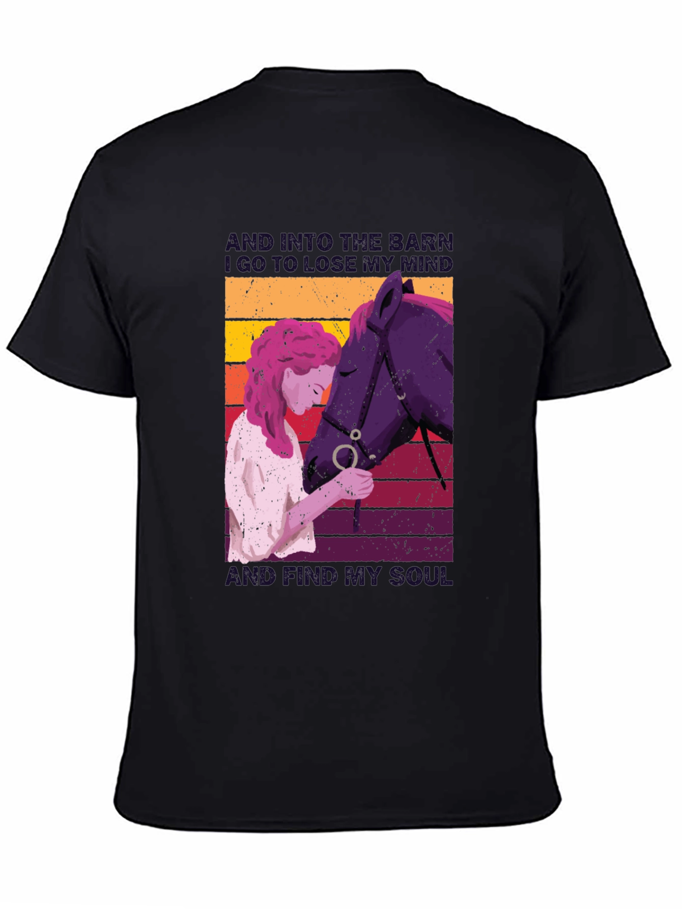 Equestrian Soul T-Shirt: Horse Lovers Comfort