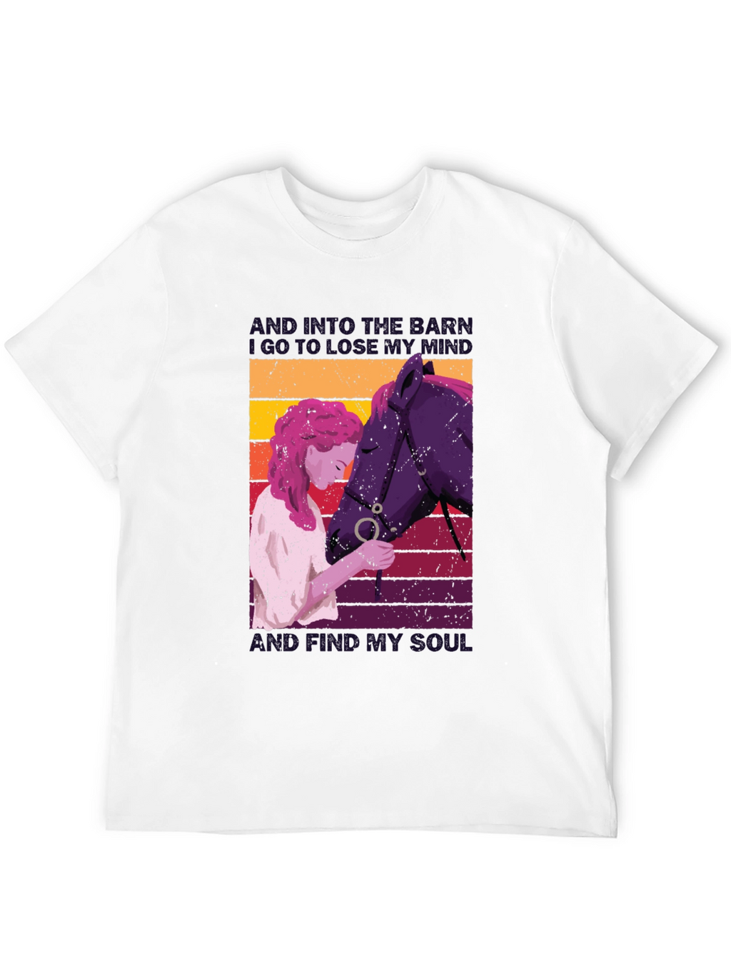 Equestrian Soul T-Shirt: Horse Lovers Comfort