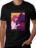 Equestrian Soul T-Shirt: Horse Lovers Comfort