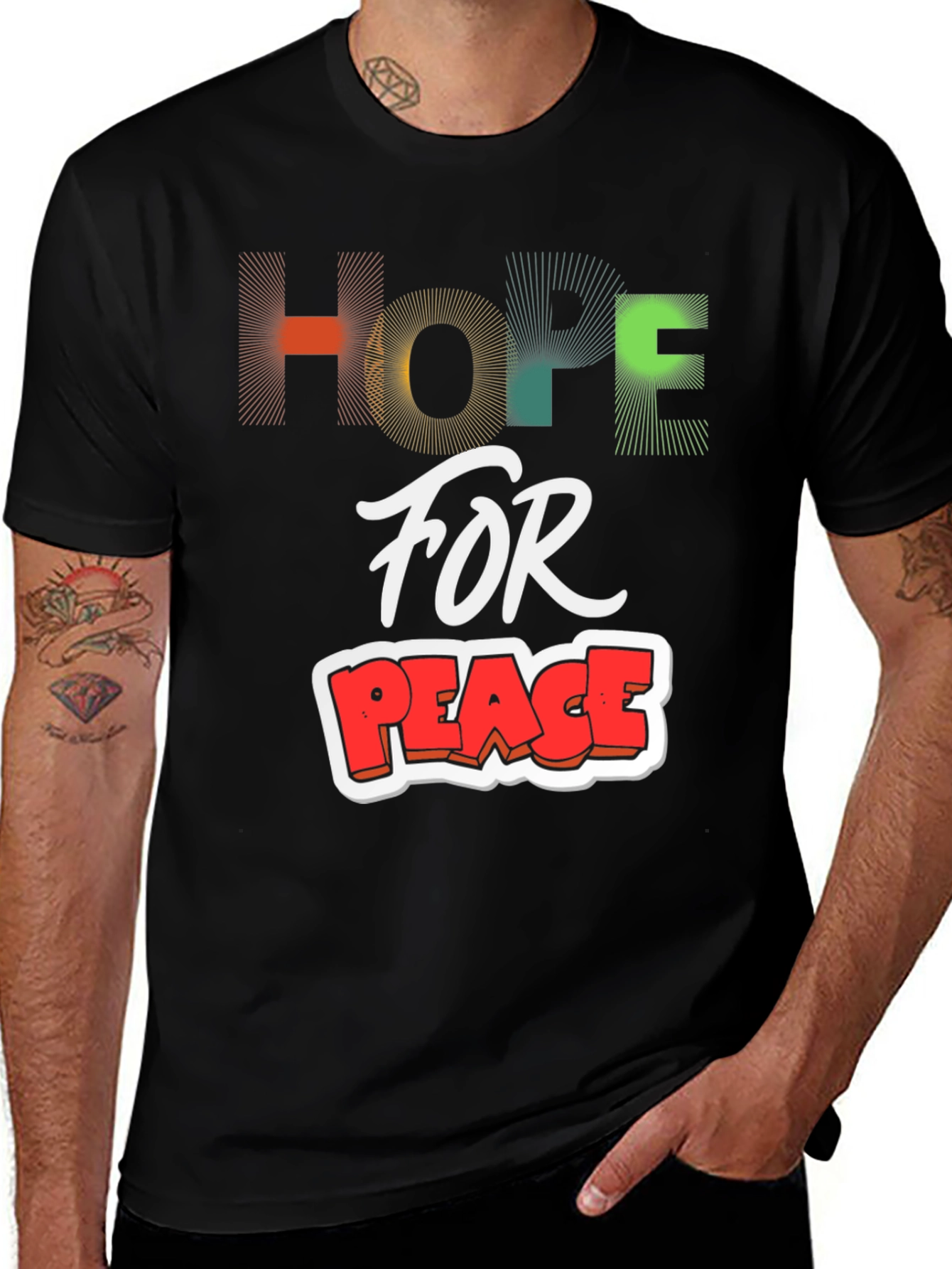 Hope for Peace Graphic T-Shirt