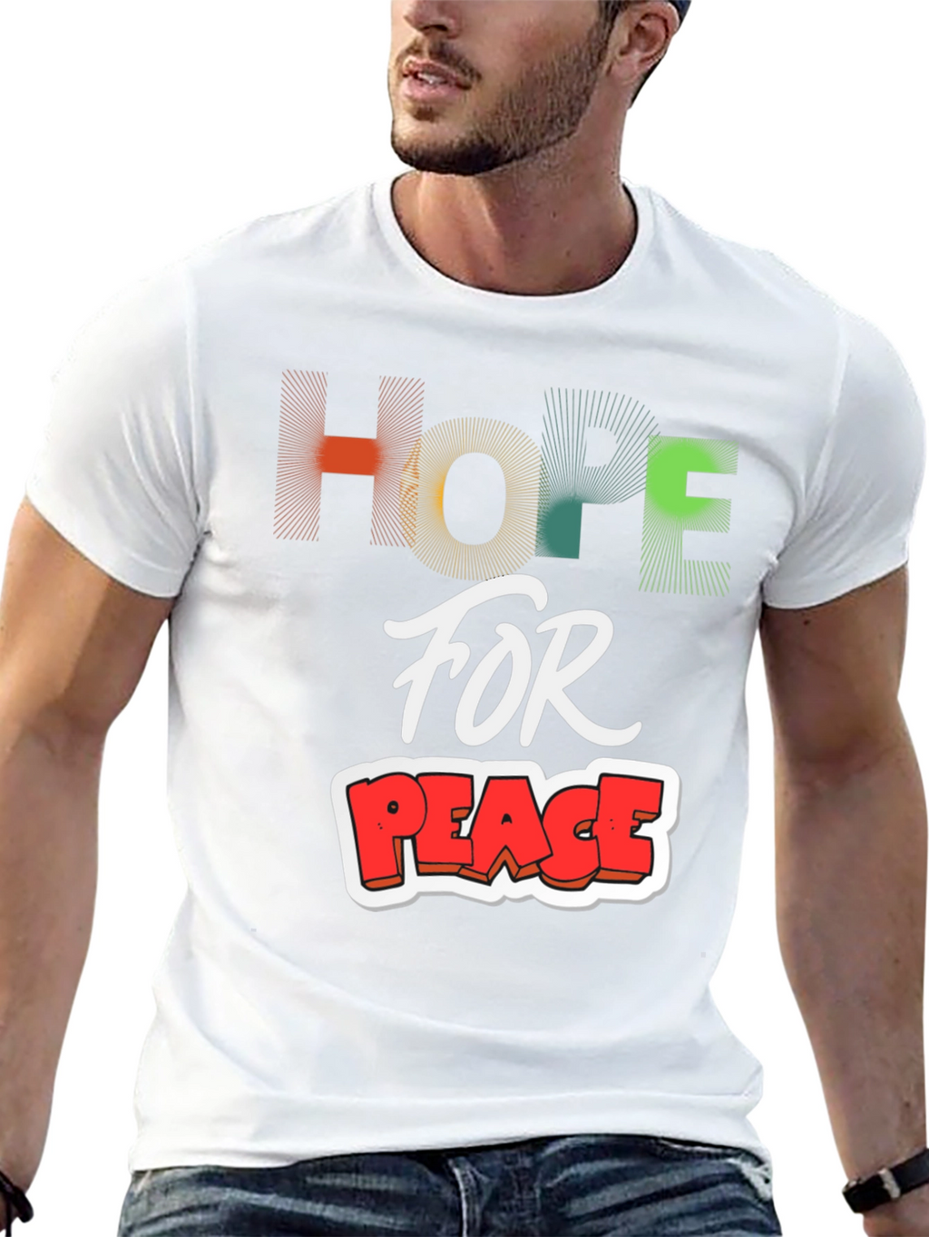 Hope for Peace Graphic T-Shirt