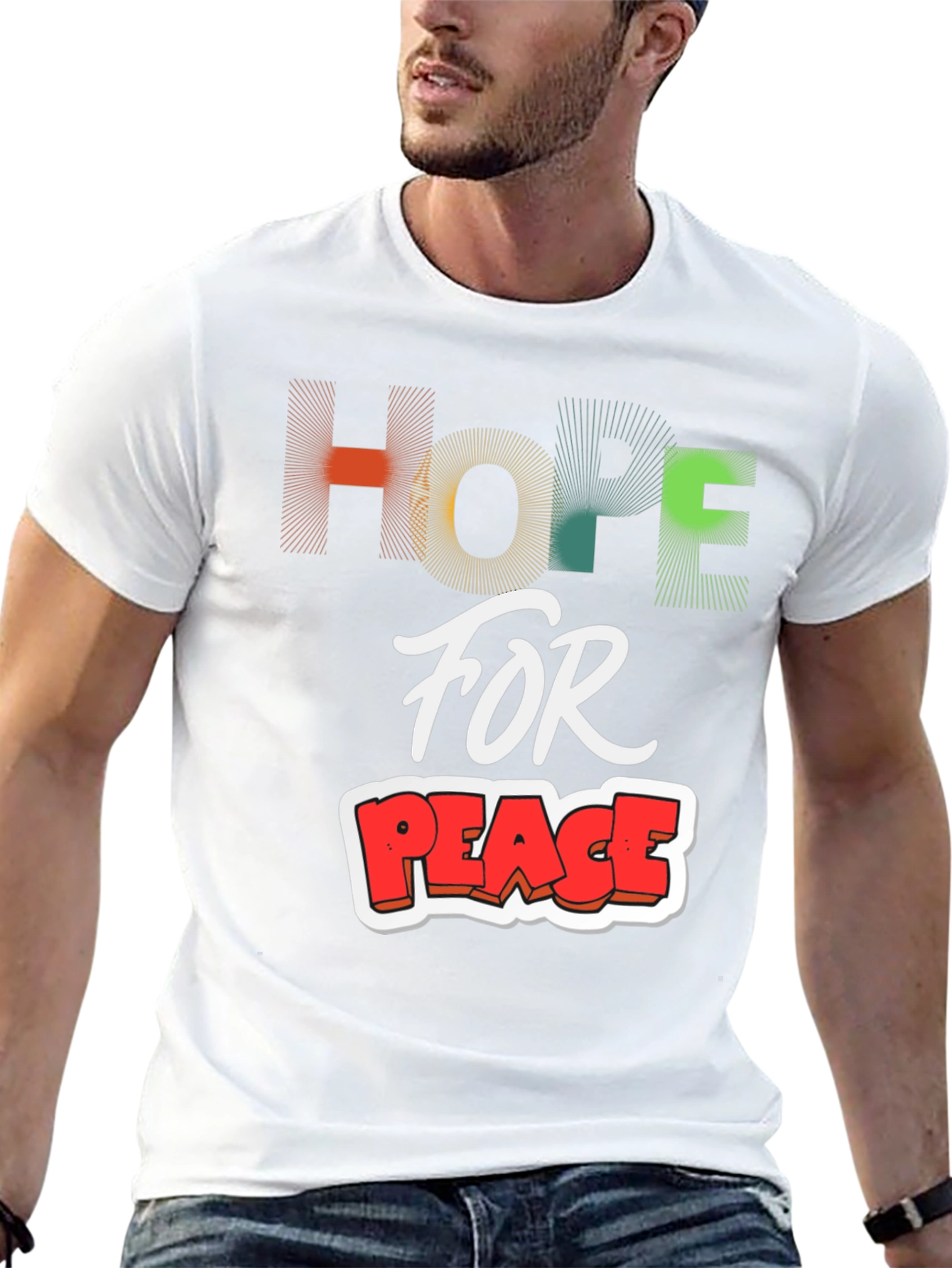 Hope for Peace Graphic T-Shirt