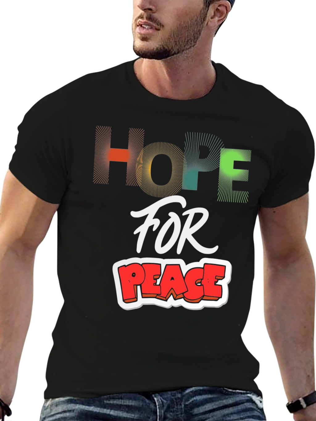 Hope for Peace Graphic T-Shirt