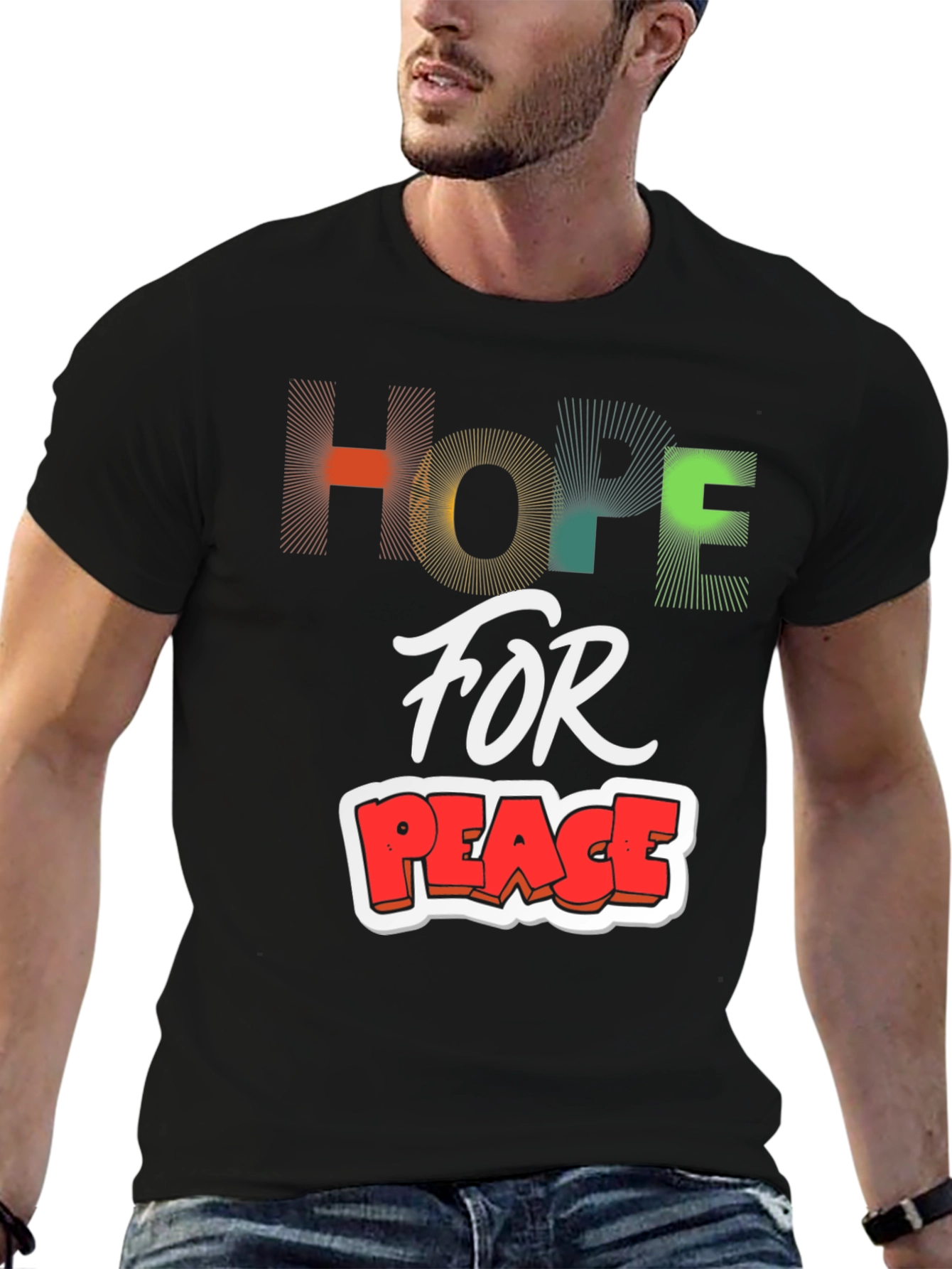 Hope for Peace Graphic T-Shirt