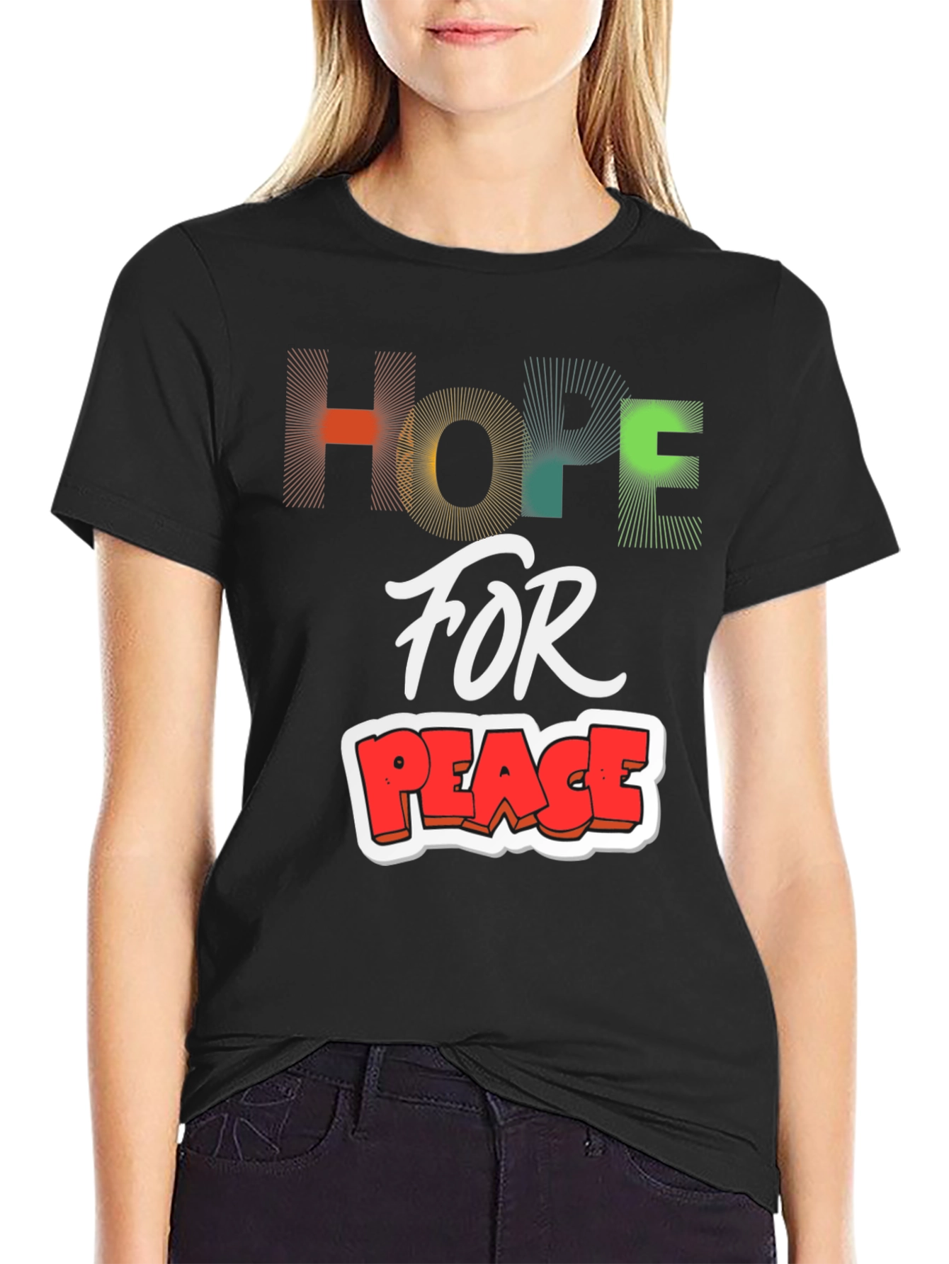 Hope for Peace Graphic T-Shirt
