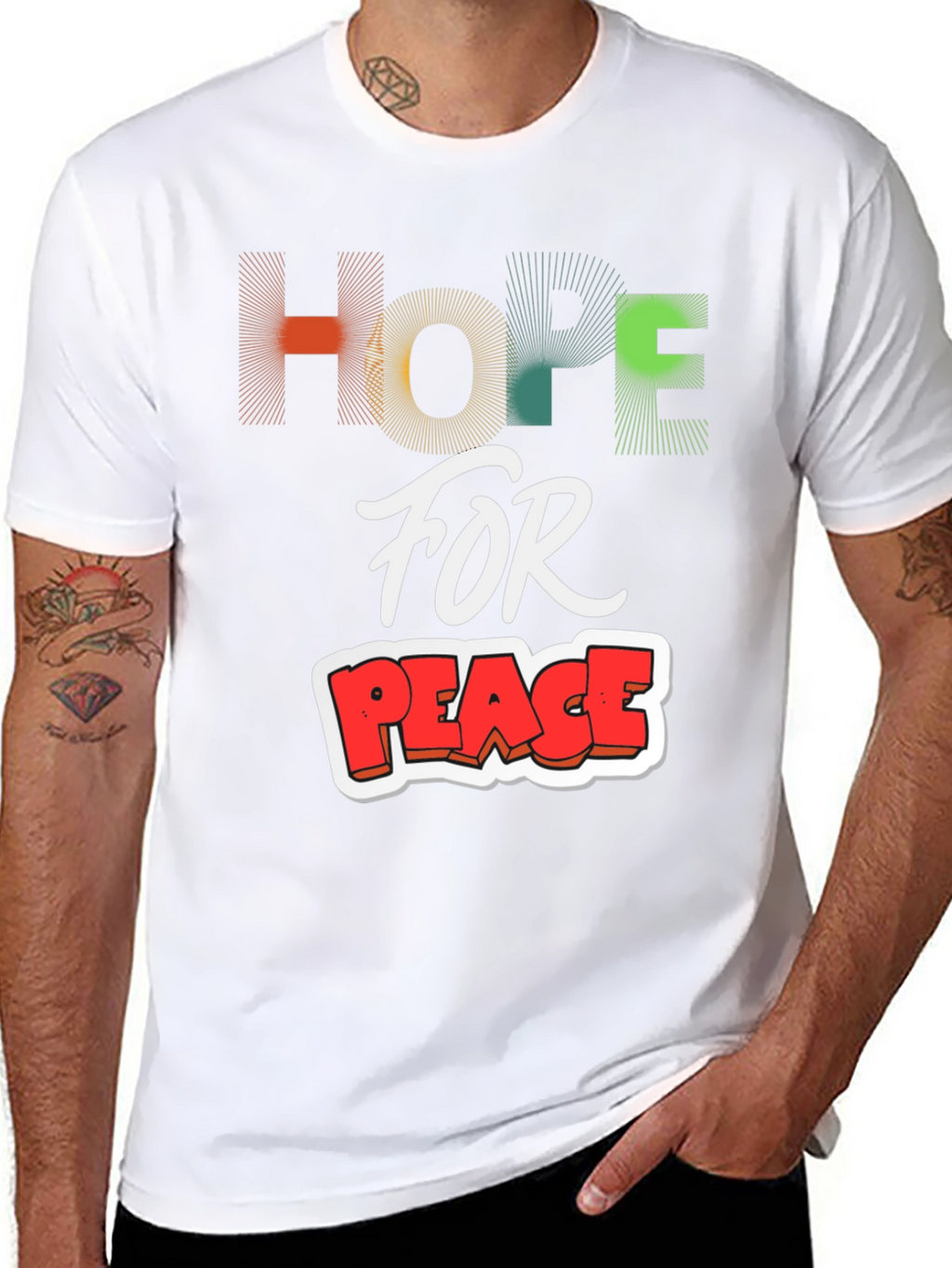 Hope for Peace Graphic T-Shirt