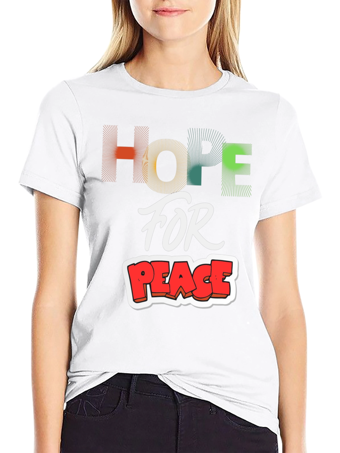 Hope for Peace Graphic T-Shirt