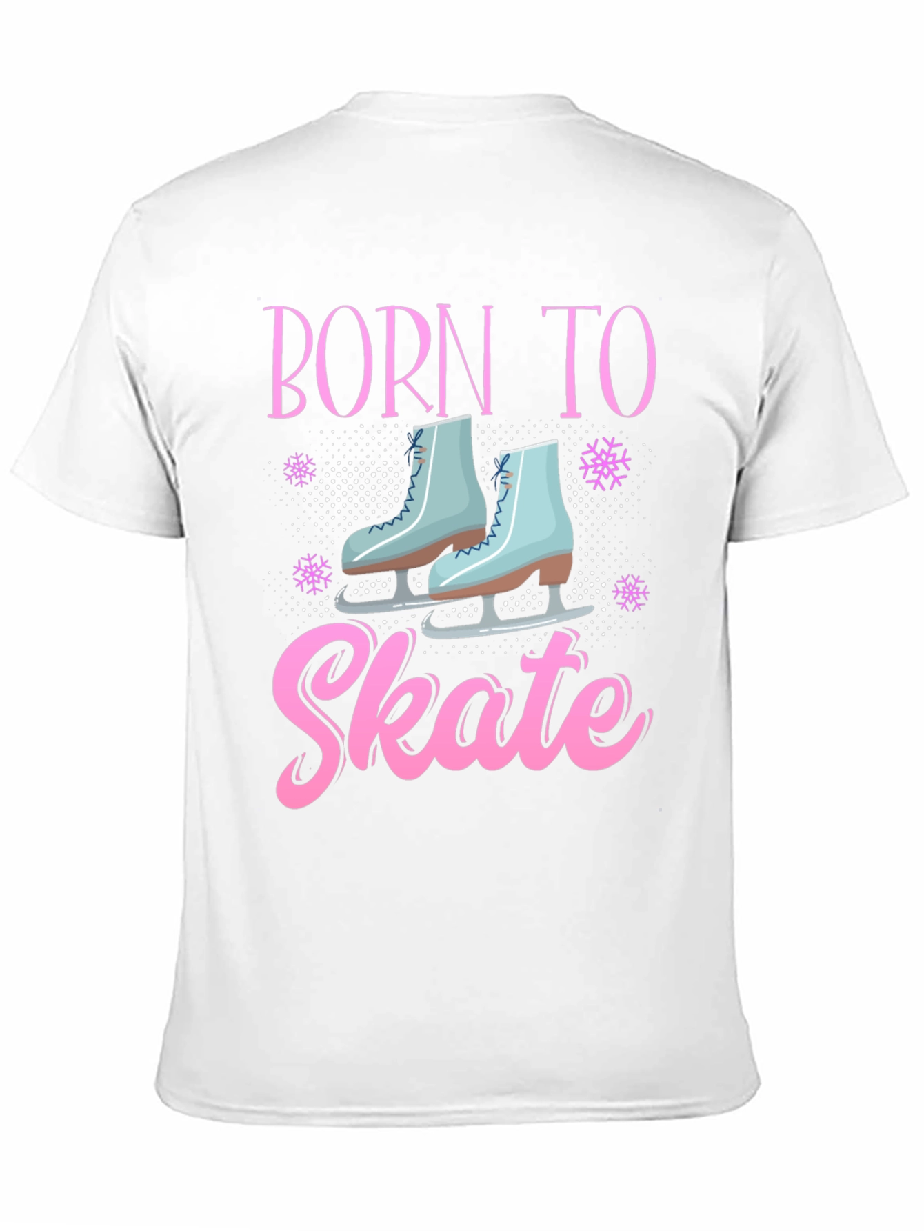 Born To Skate Black Graphic Tee